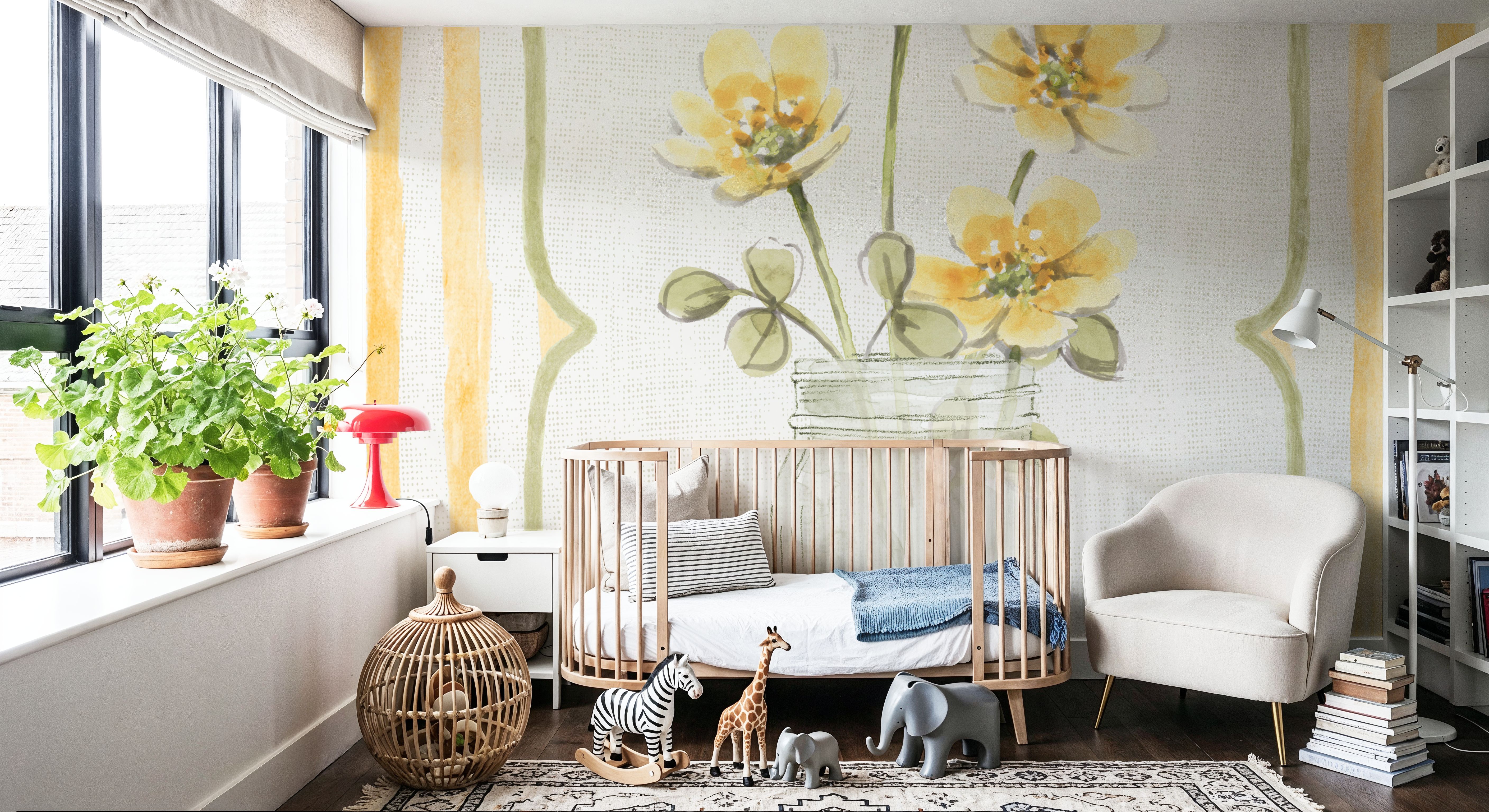 Sweet Honey VI Mason Jar, Behang