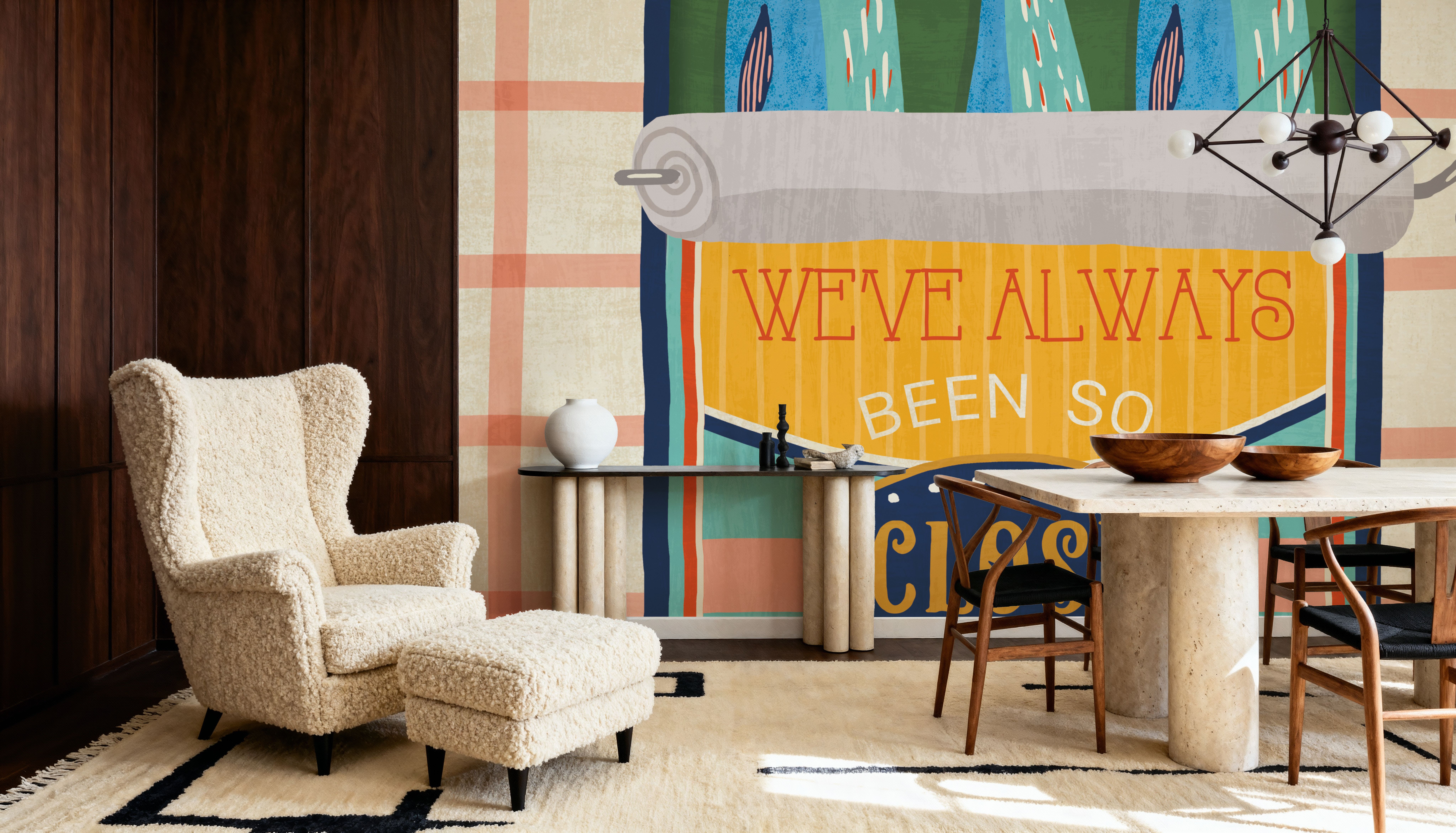 Tasty Tins VII, Papier peint