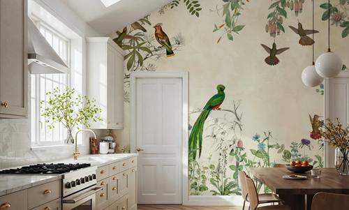 Fields of Birds and Flowers