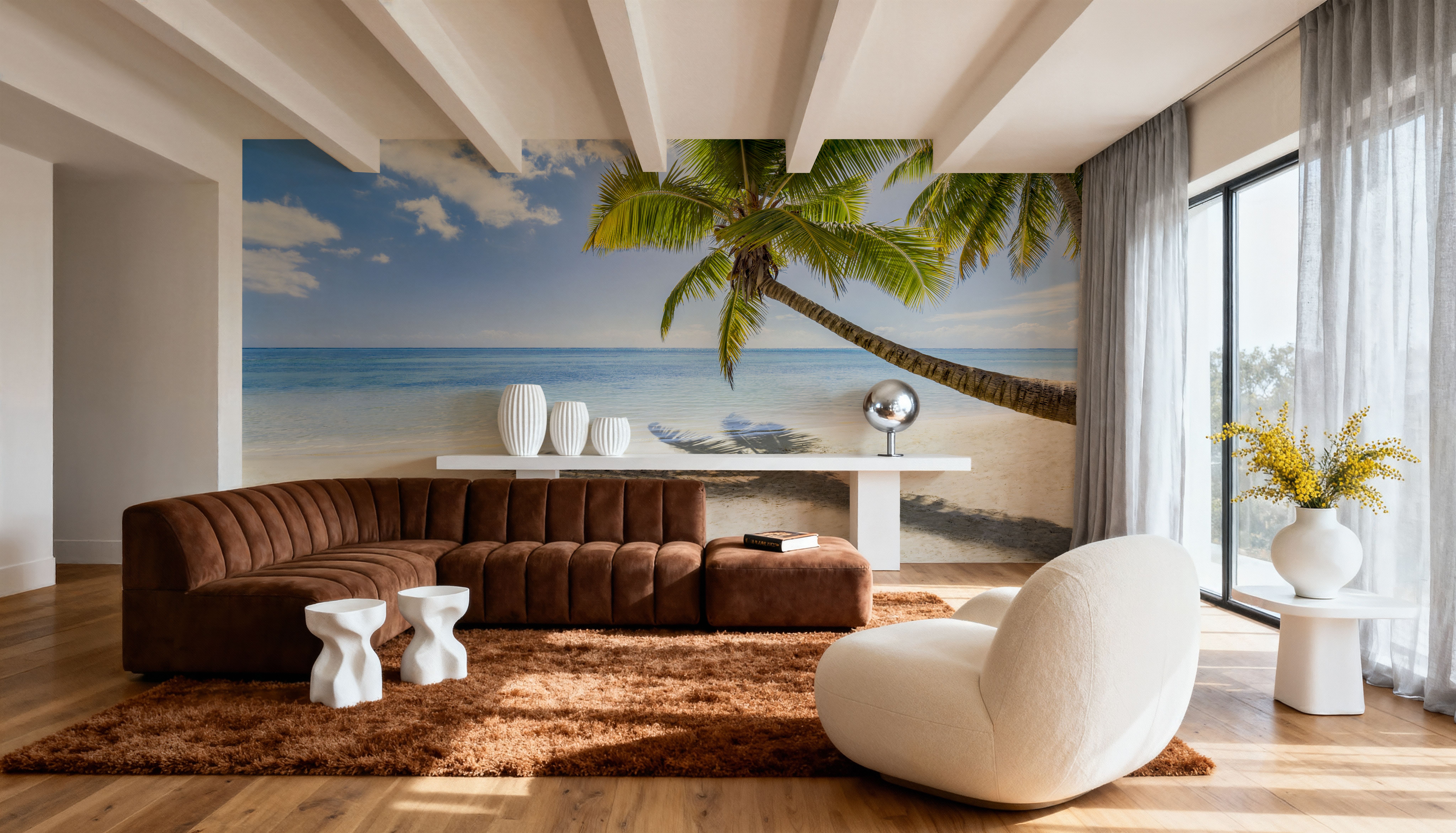Resting Palm Tree