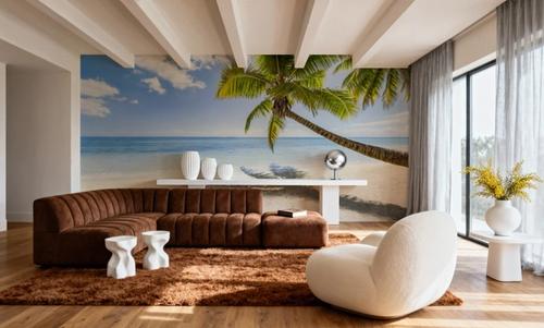 Resting Palm Tree