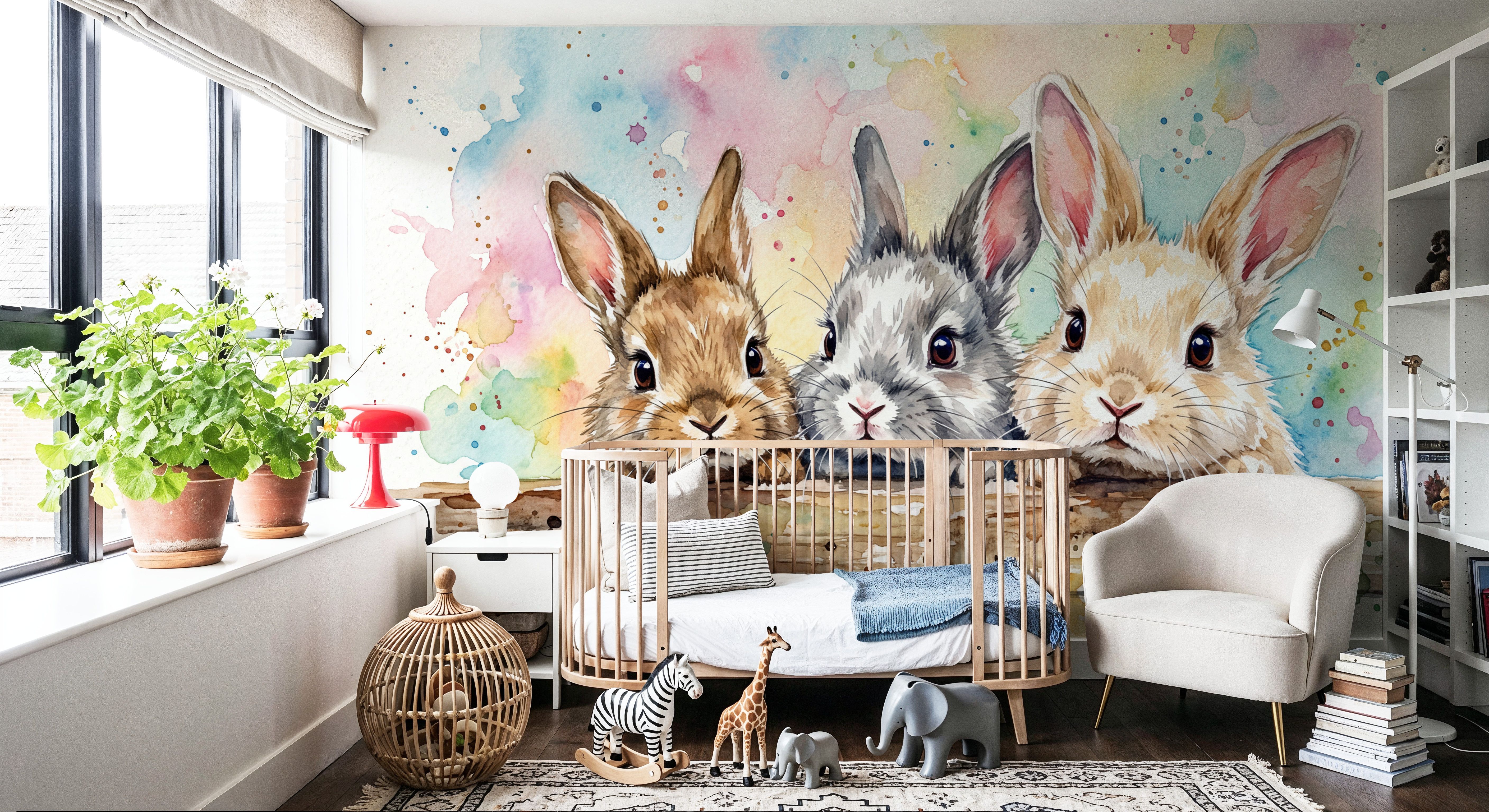 Rabbits II - Cute Baby Animals Series