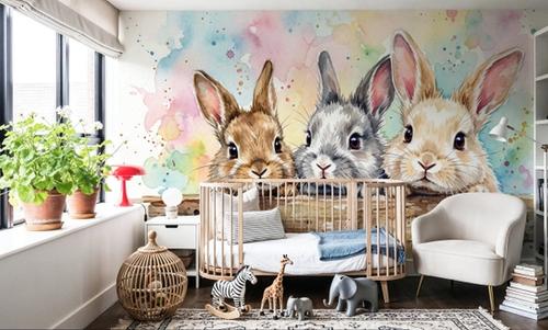 Rabbits II - Cute Baby Animals Series