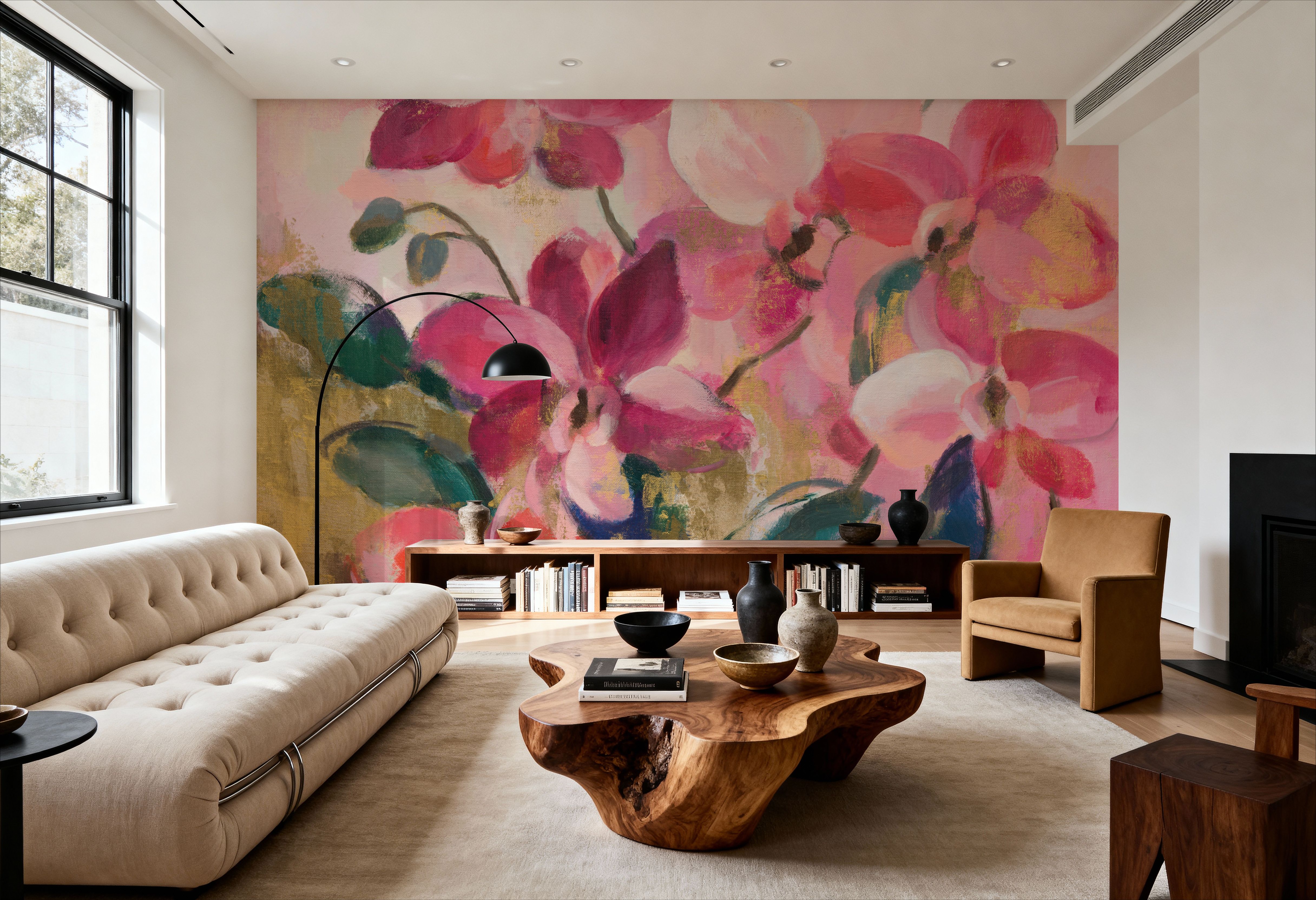 Abstract Orchid