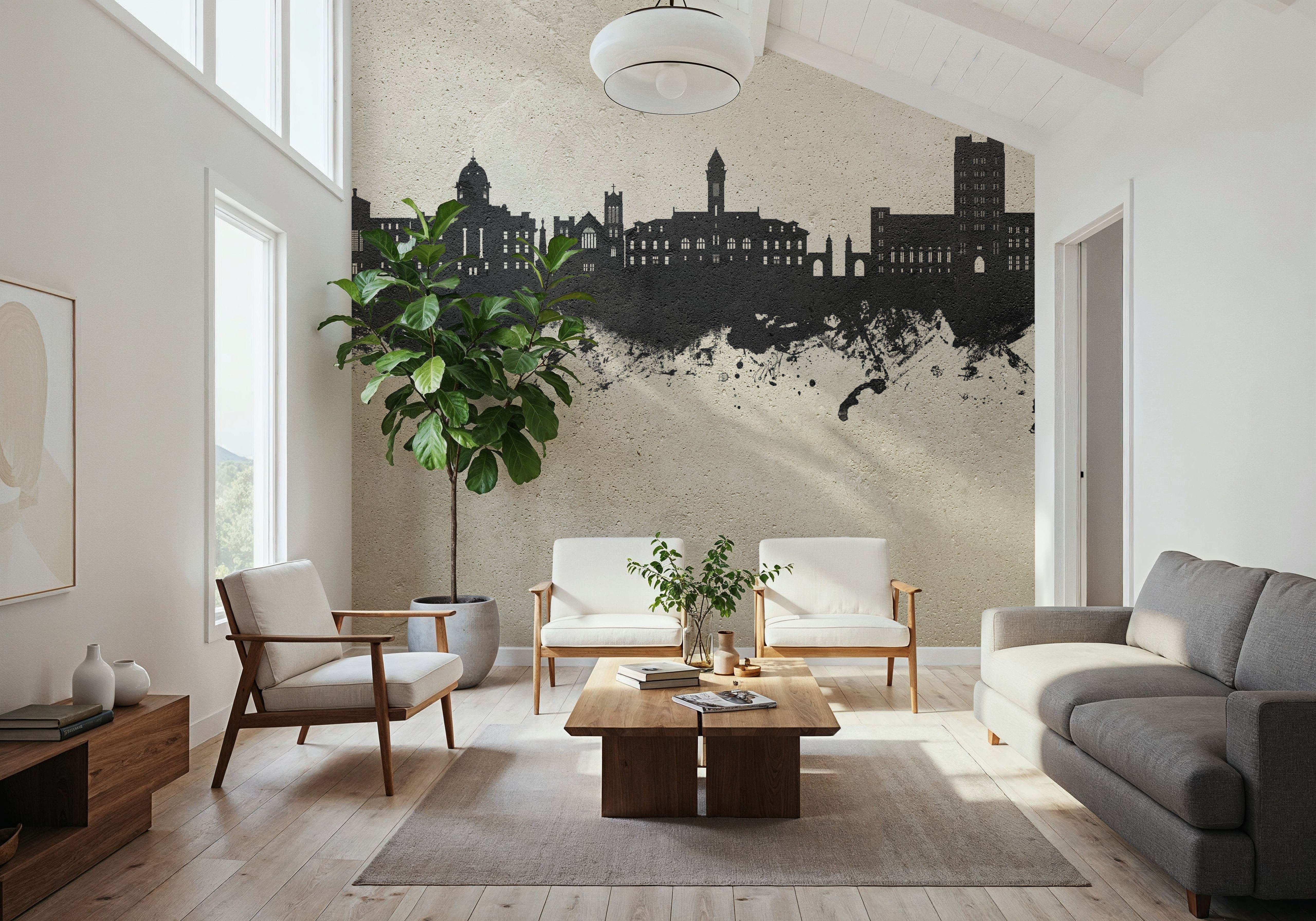 Bloomington Indiana Skyline Concrete