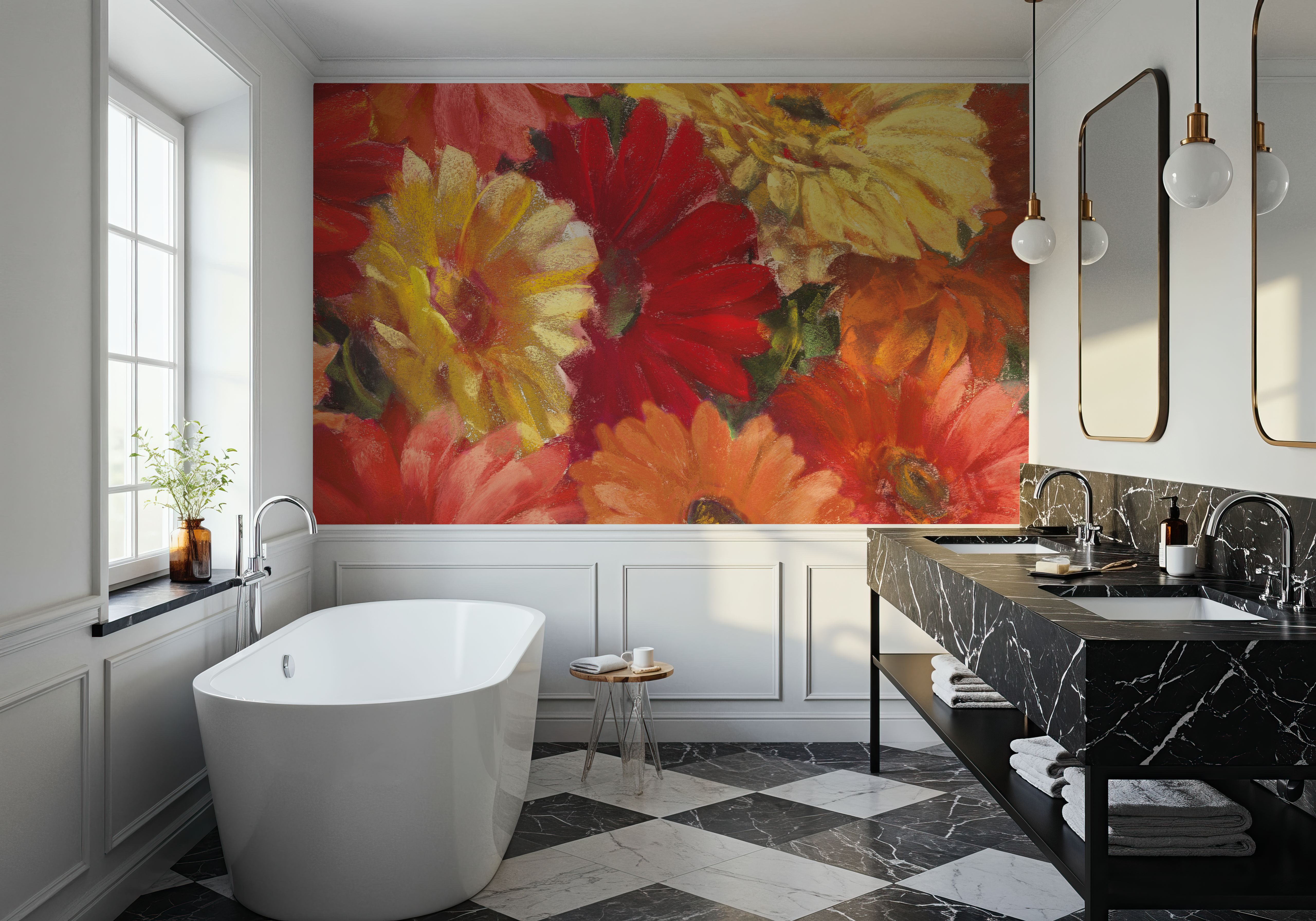Bountiful Gerberas Square II