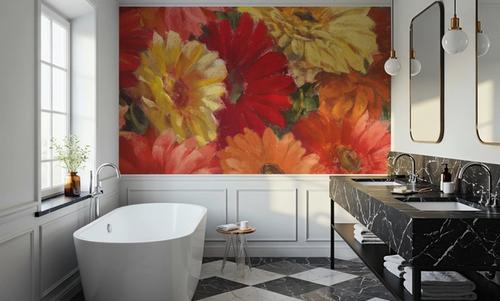 Bountiful Gerberas Square II