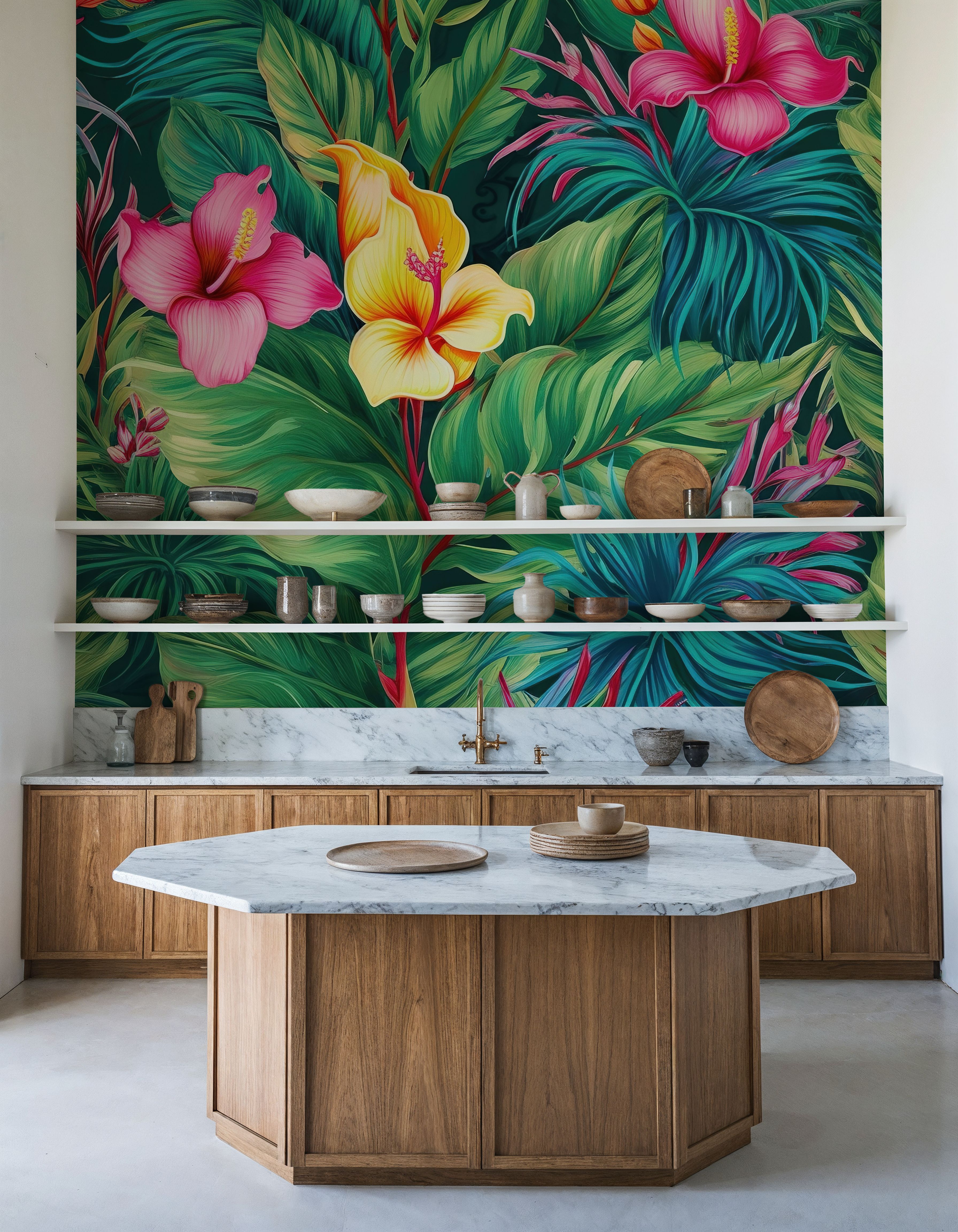 Tropical Lush Flora