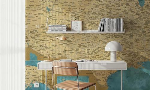 US Map Detailed - Lexy