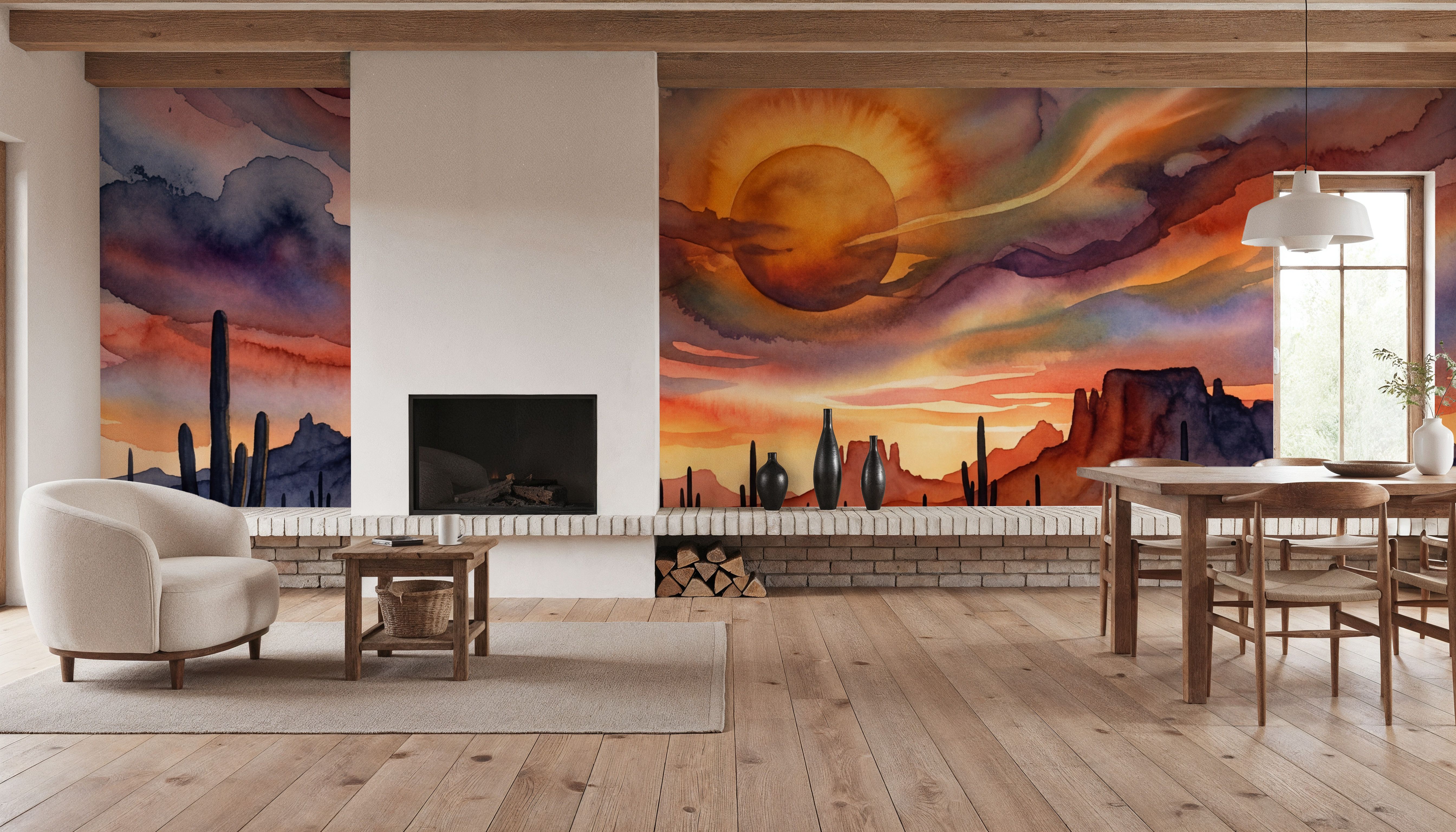 Arizona Landscape - Sunset Landscape Series, Tapet