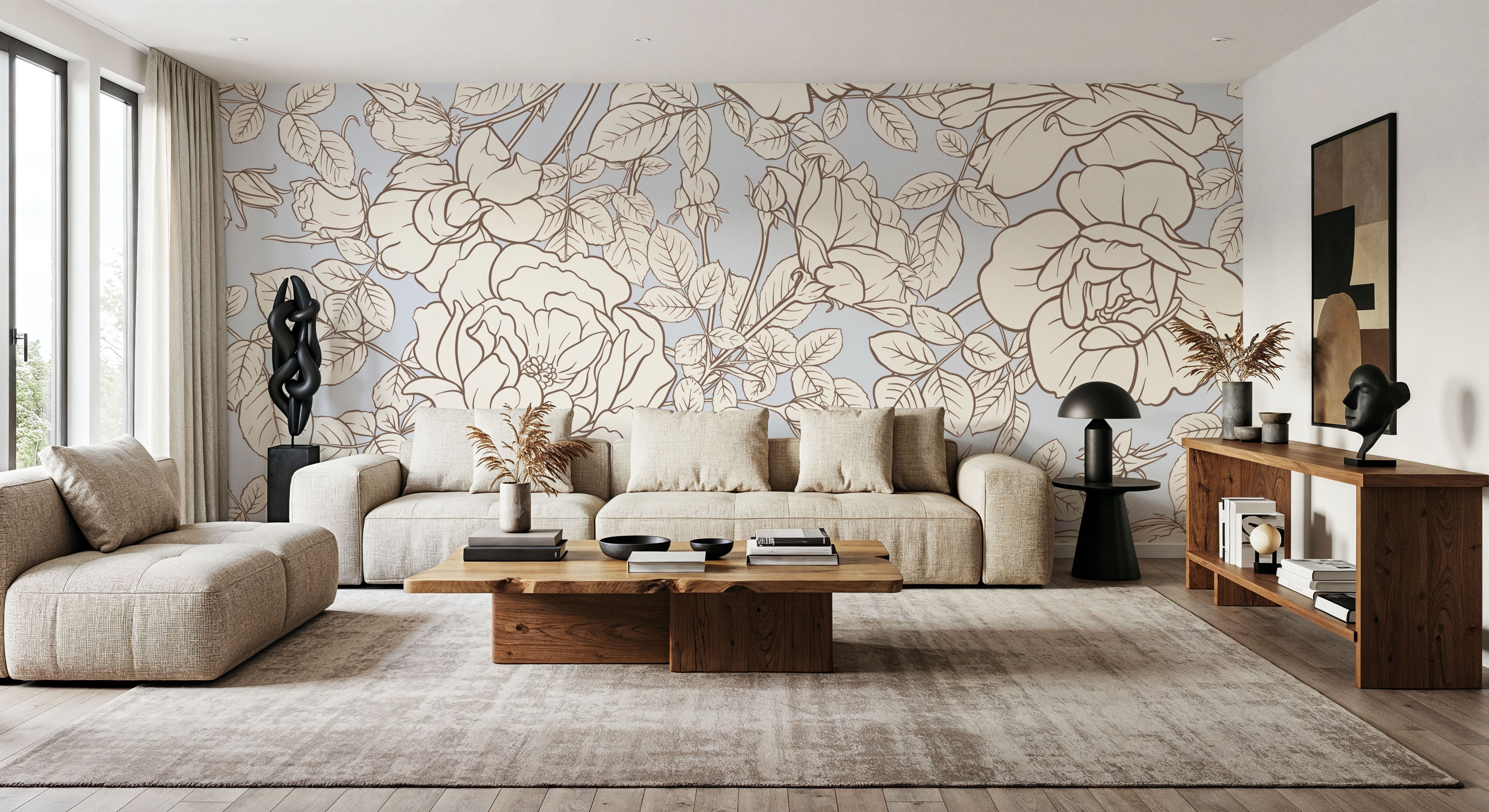 Vintage Rose Blueprint