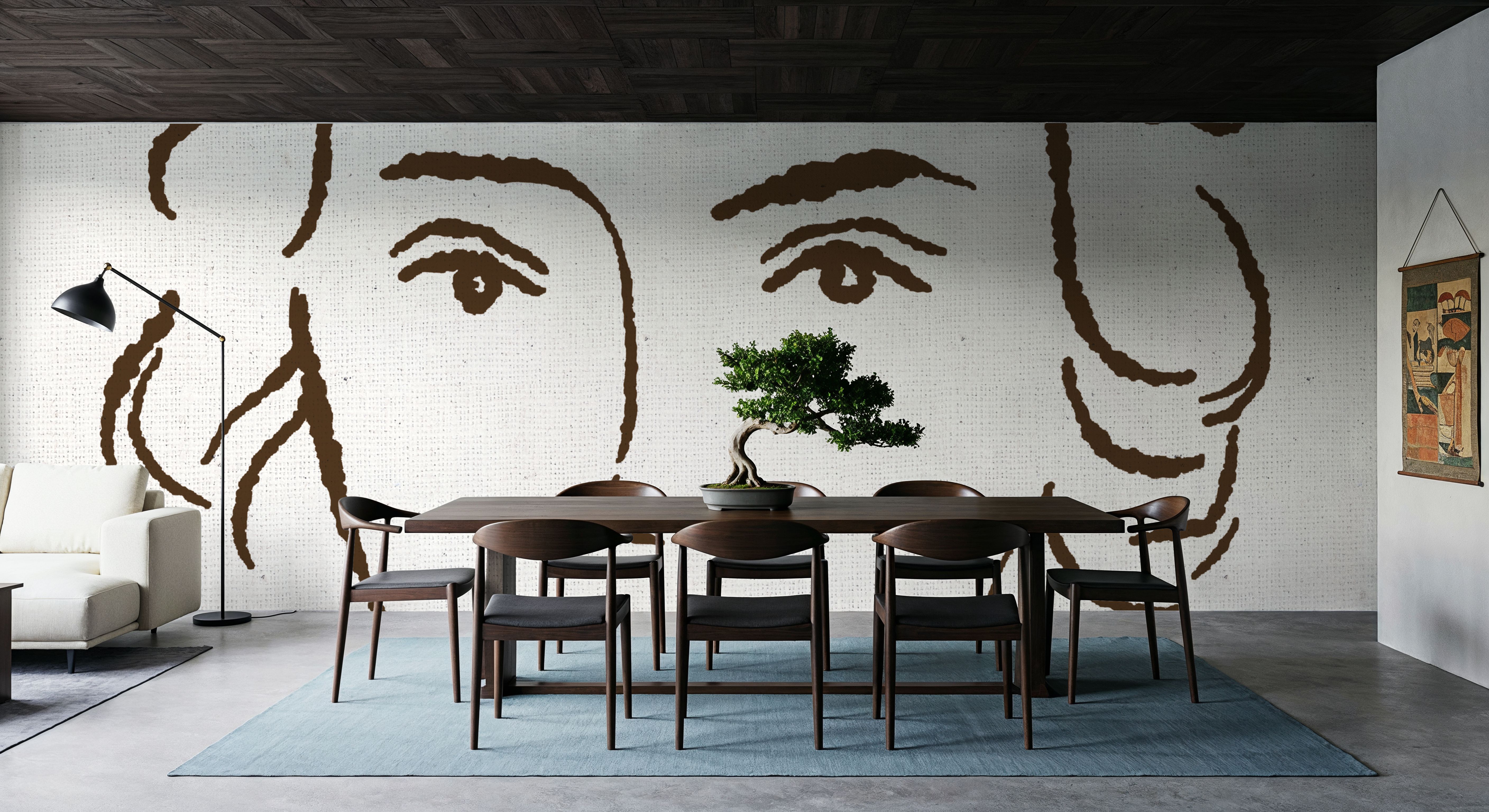 French Garden Portrait