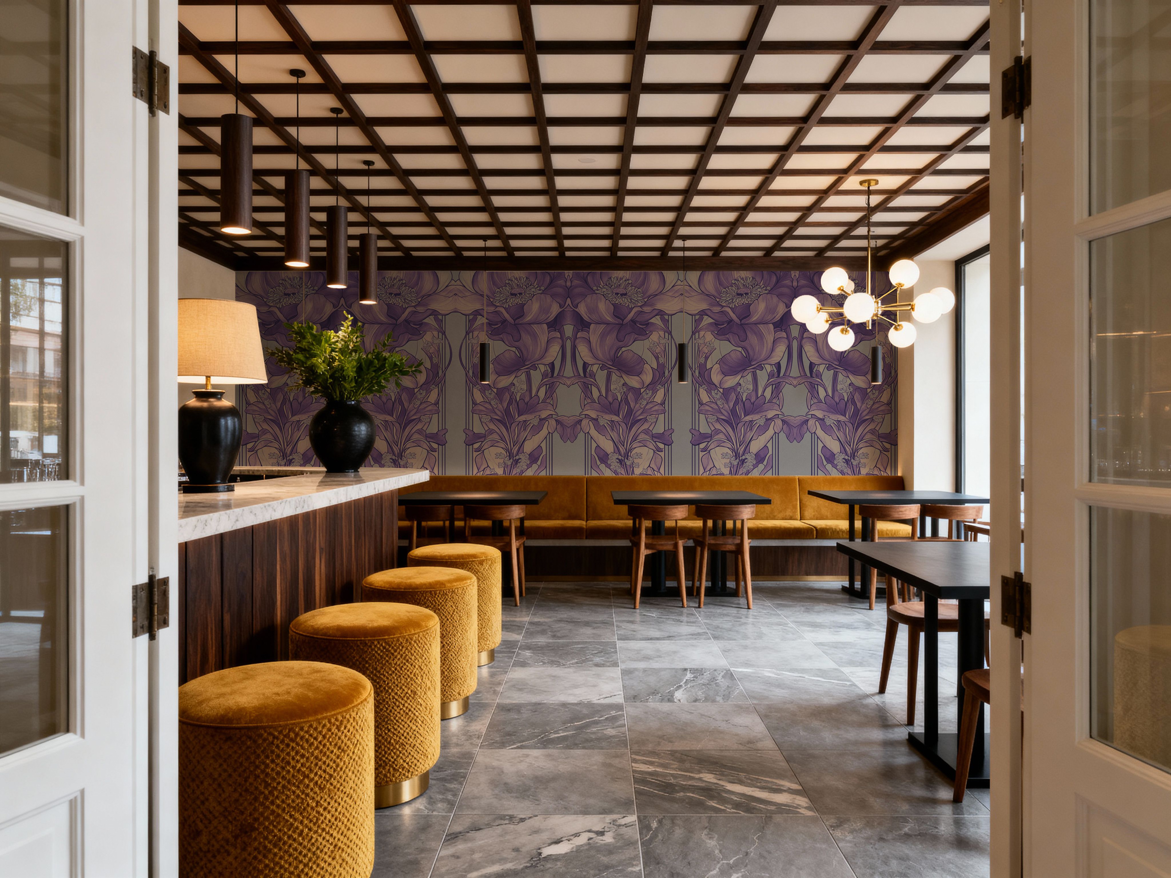 Escaping the Frame Purple