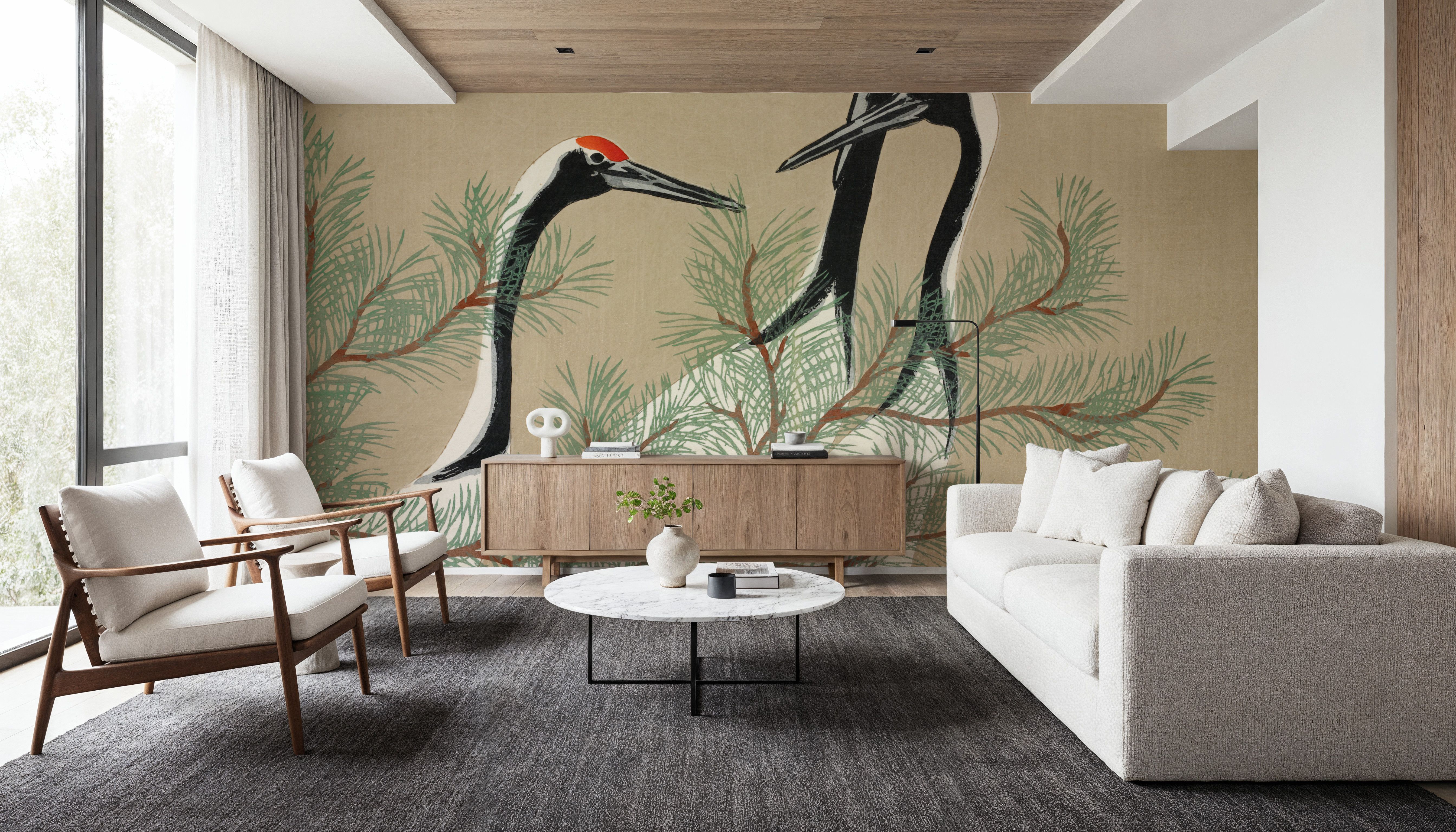 Cranes From Momoyogusa