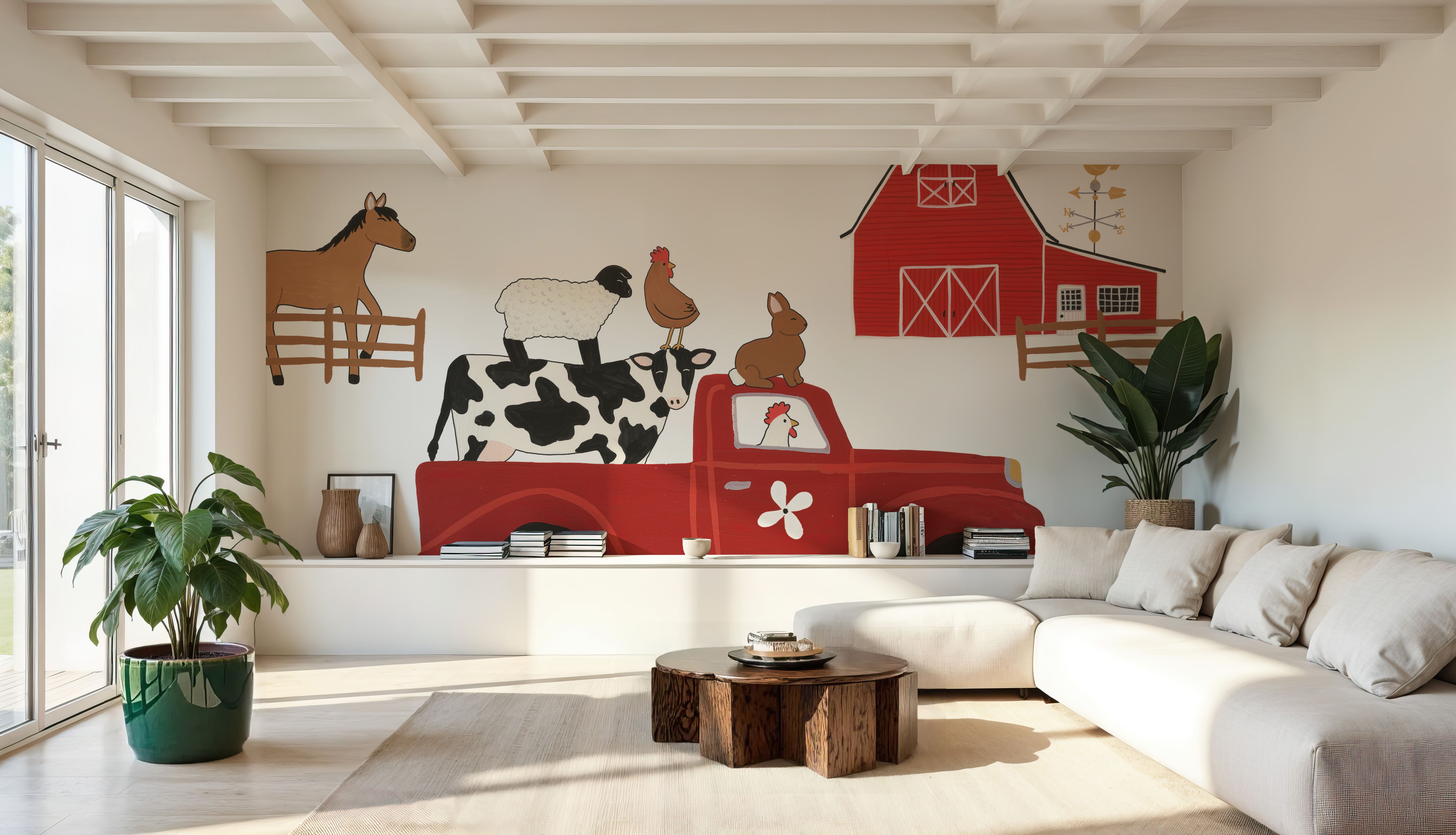 Country Roads III, Carte da parati