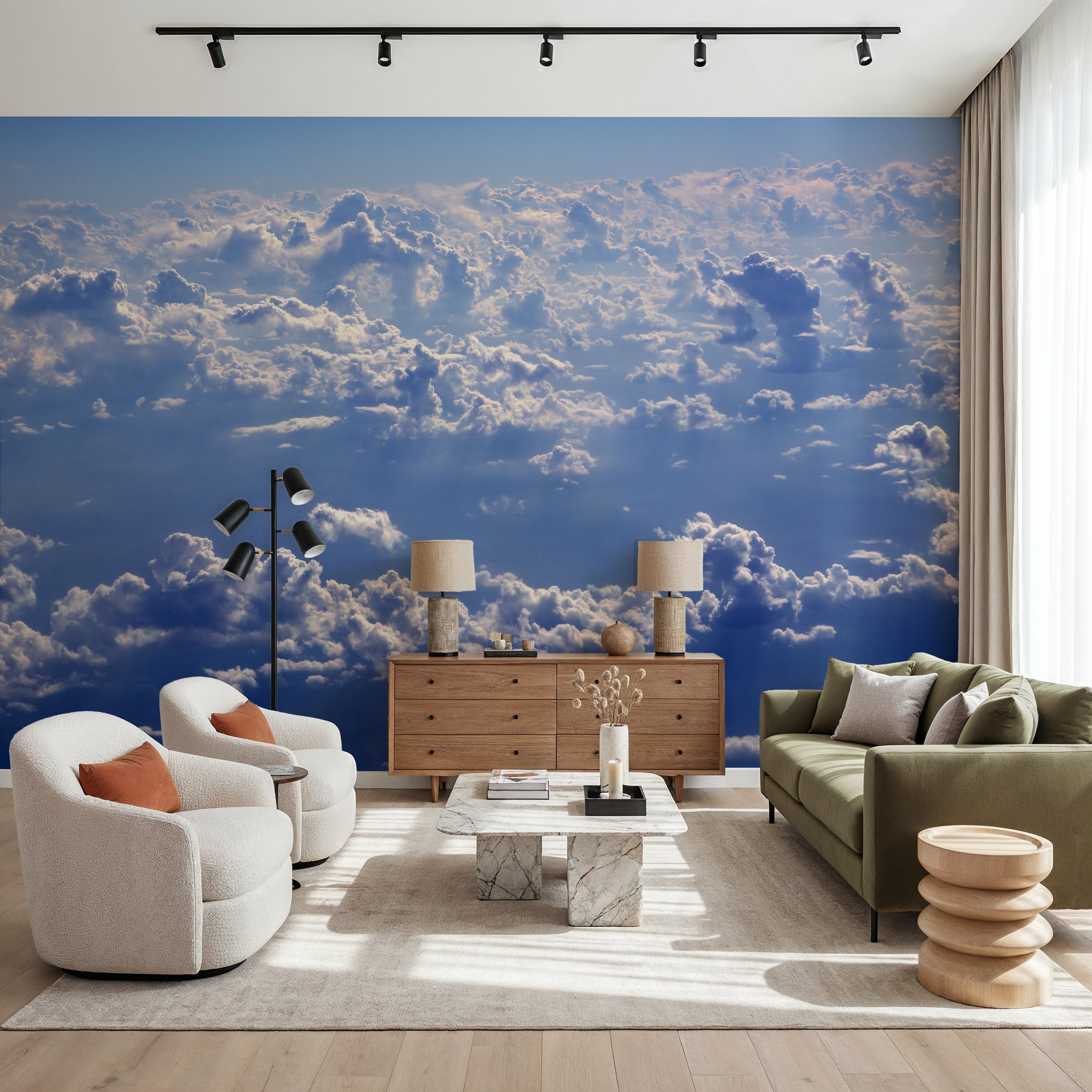 Above the Blue Clouds