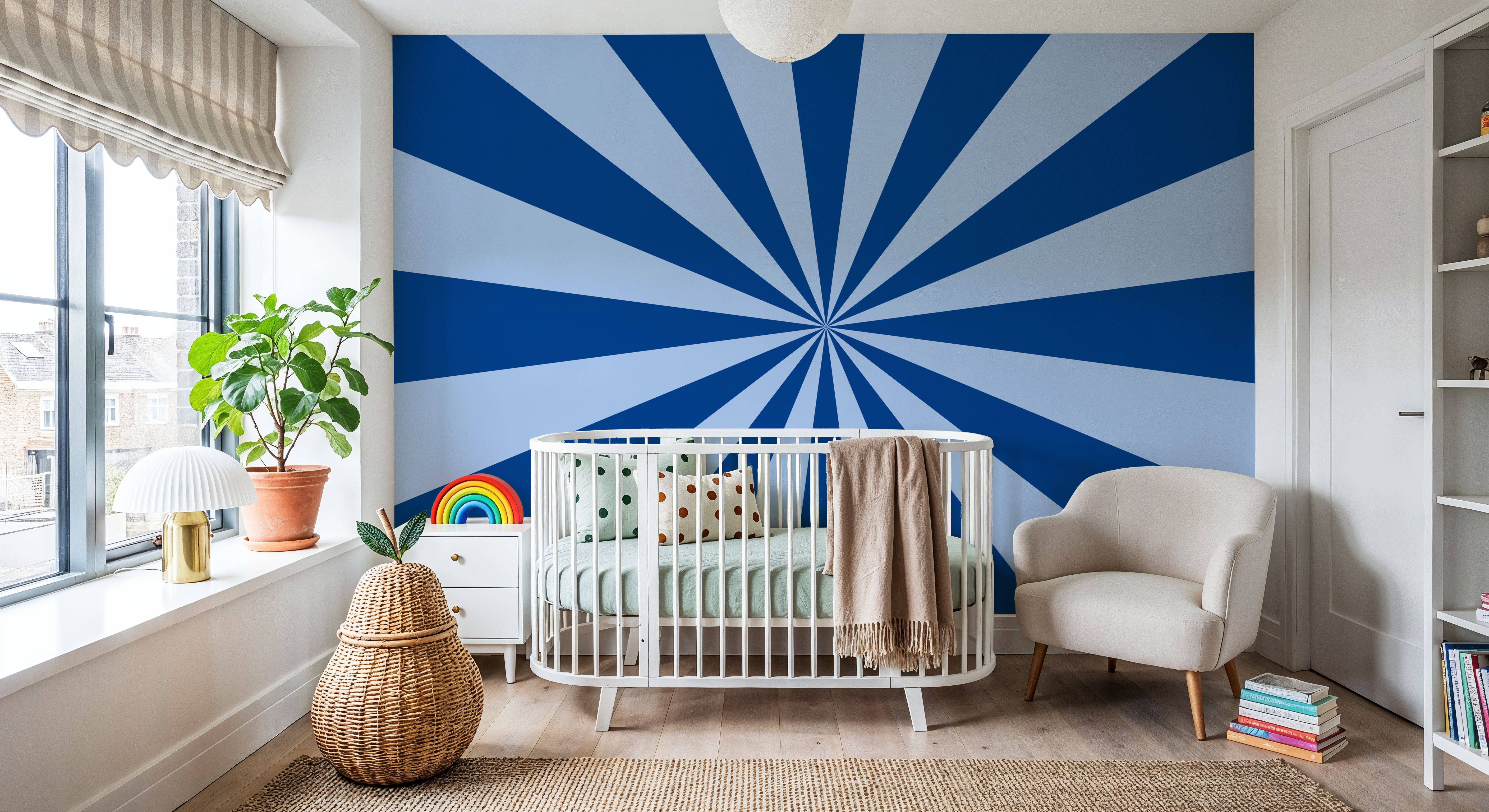 Circus Ceiling, Blue on Blue