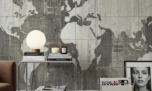 Old World Map Neutral