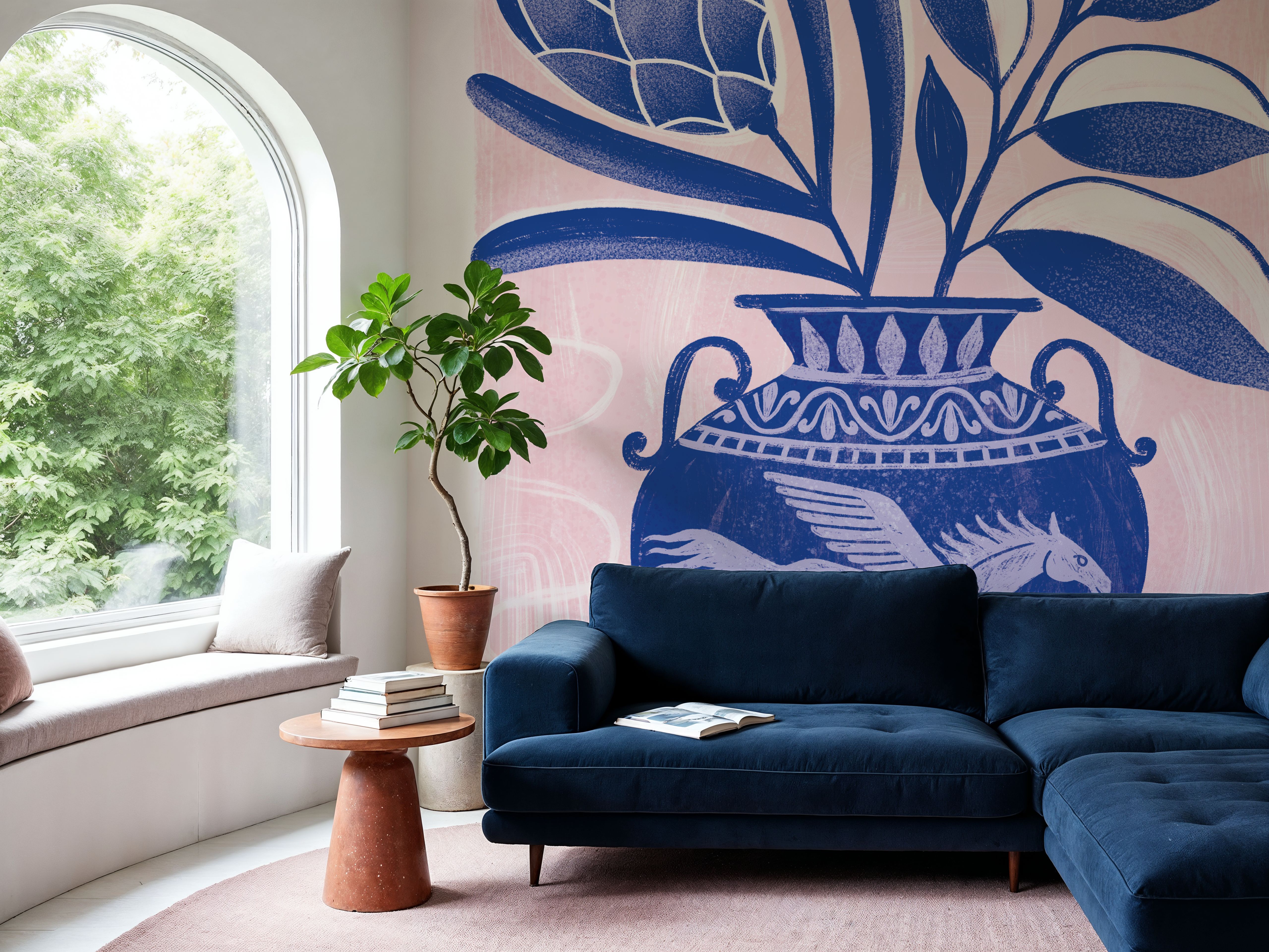 Fine Art Vase I, Wallpaper