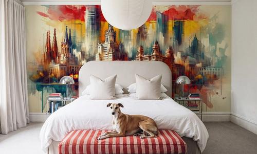 Watercolor Landmarks Spain