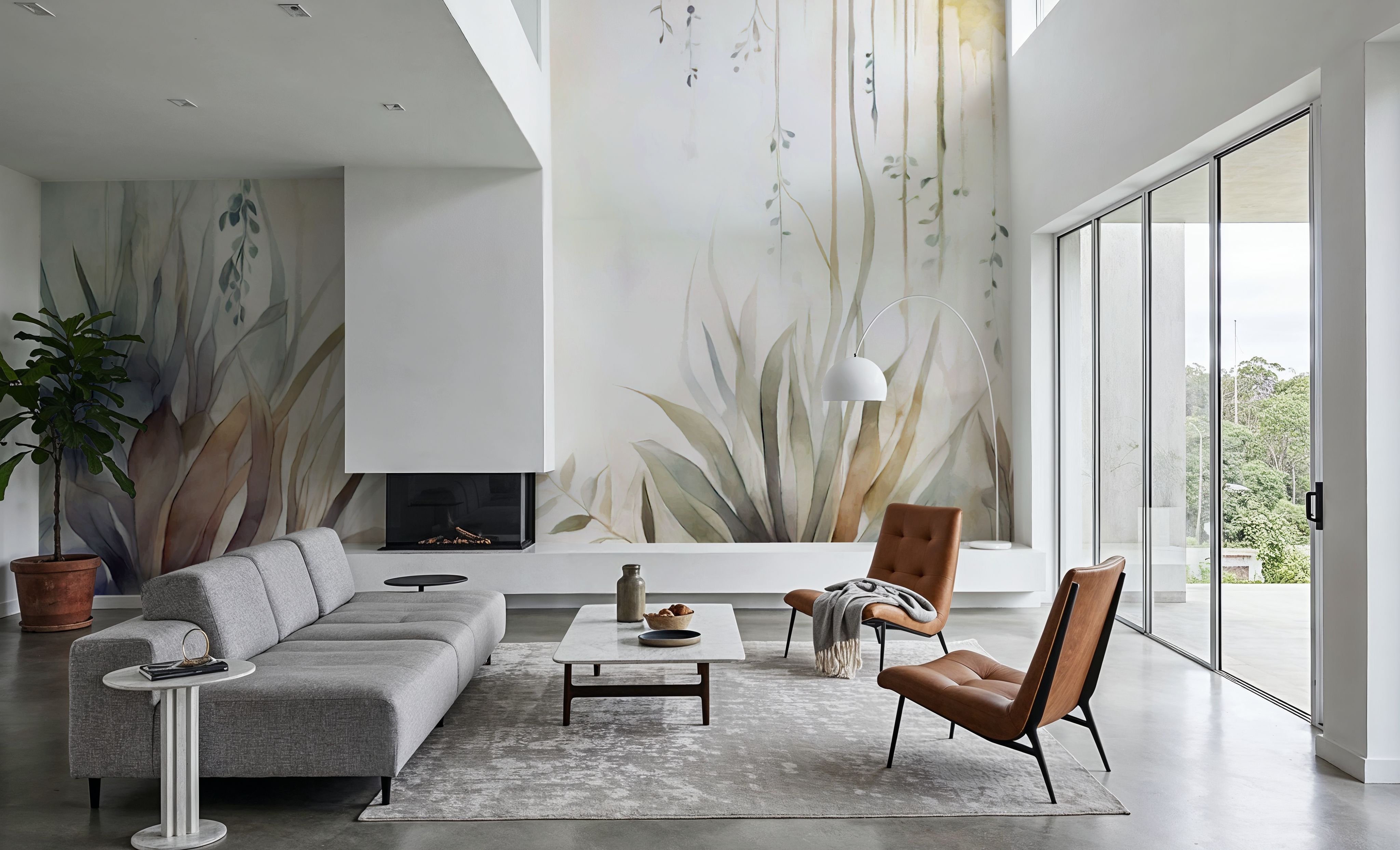 Transparent Garden Fall