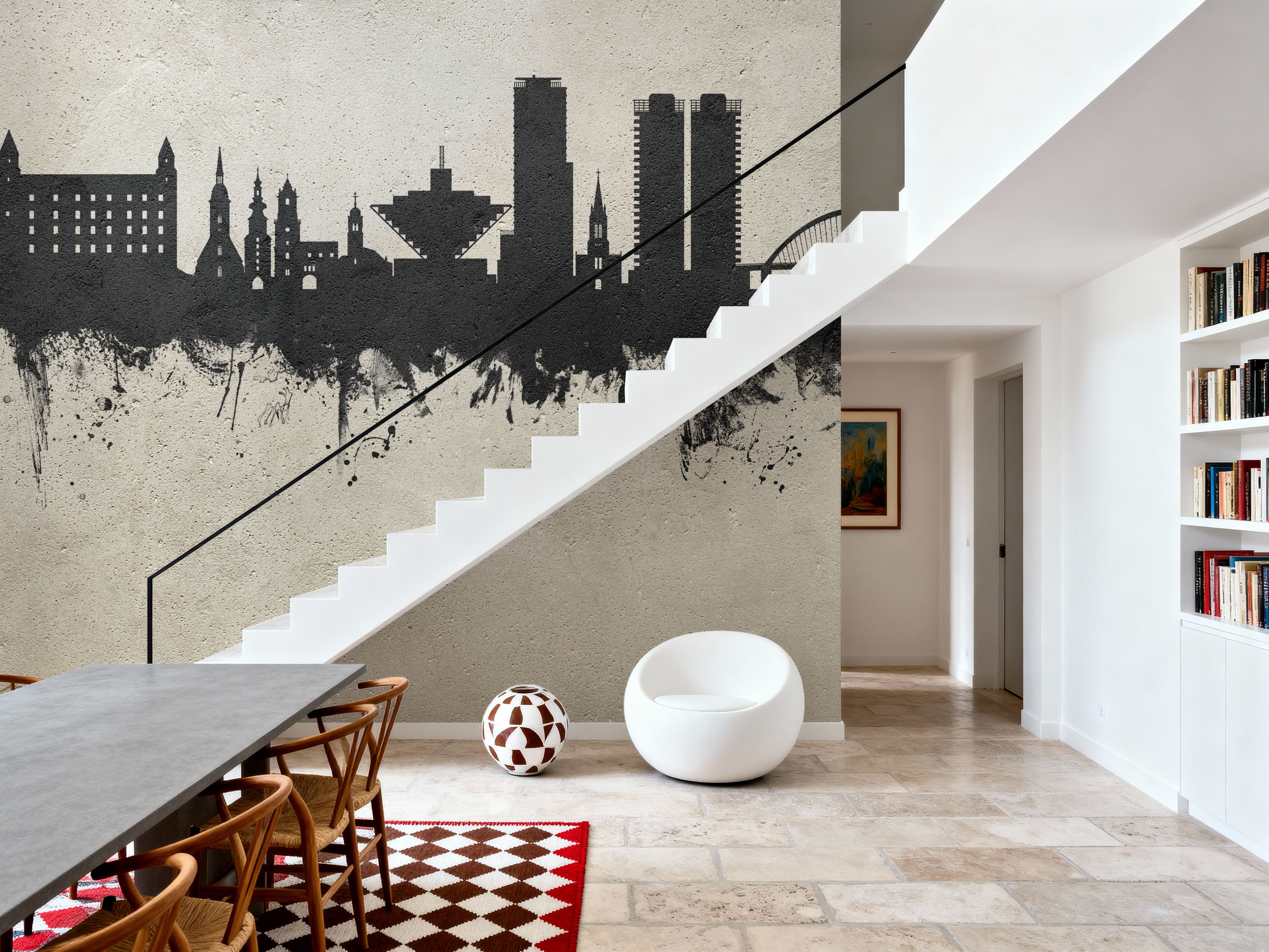 Bratislava Slovakia Skyline Concrete