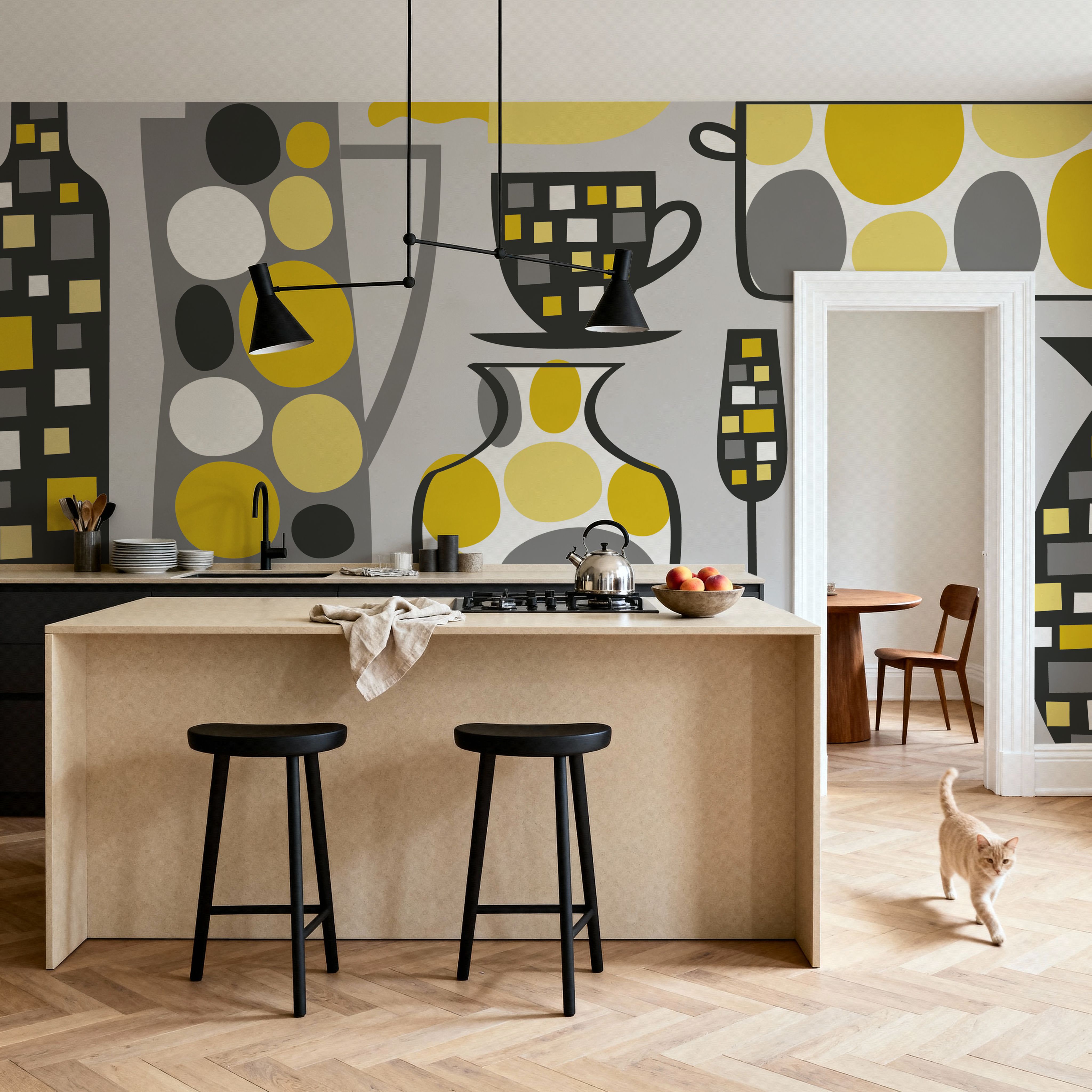 Retro Kitchen Marbles