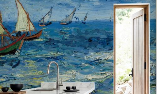 Seascape at Saintes-Maries