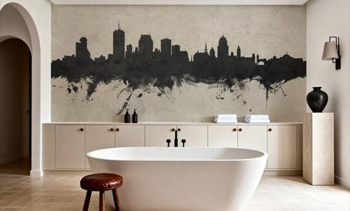Quebec Canada Skyline Concrete