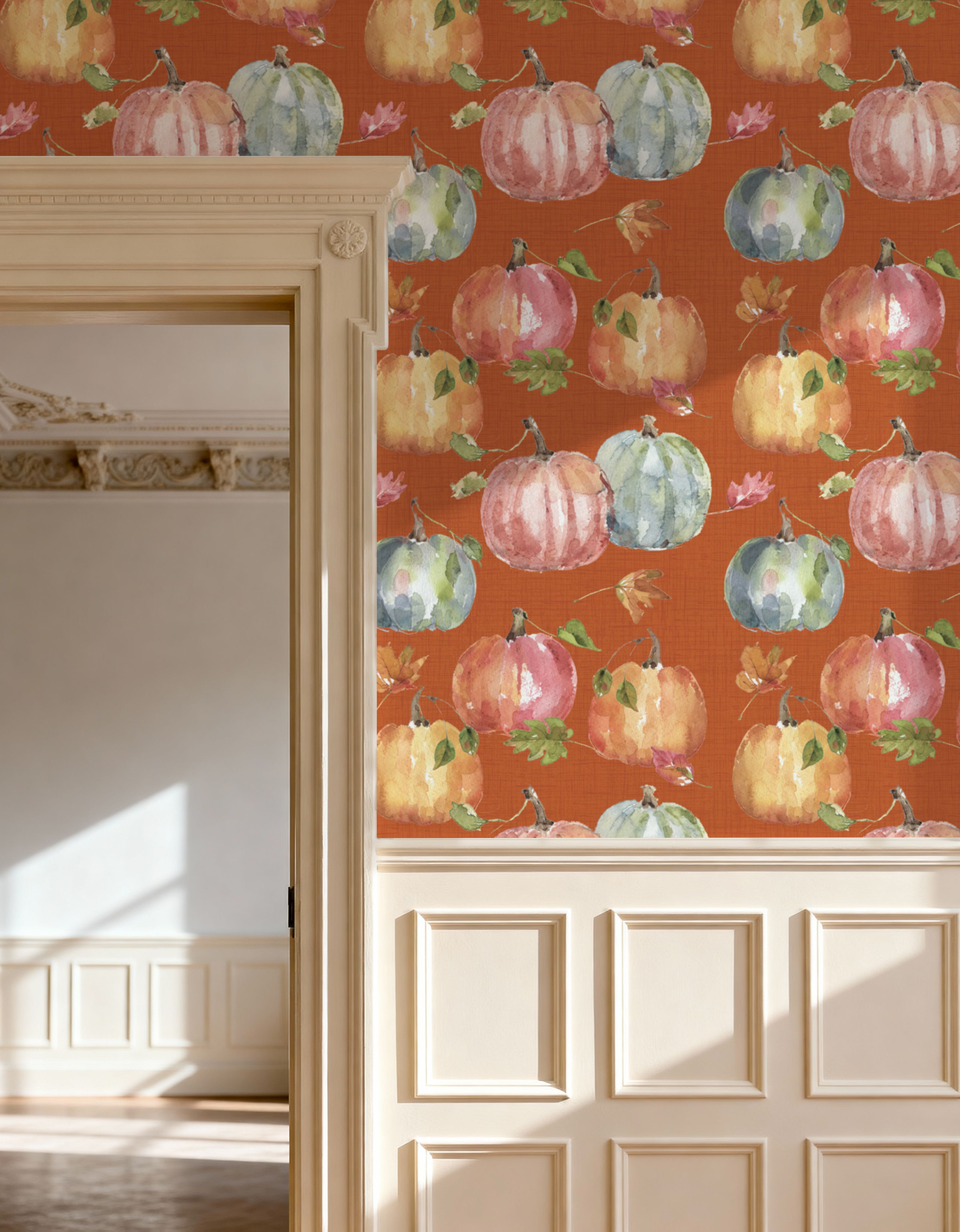 Time to Share Pumpkins Orange