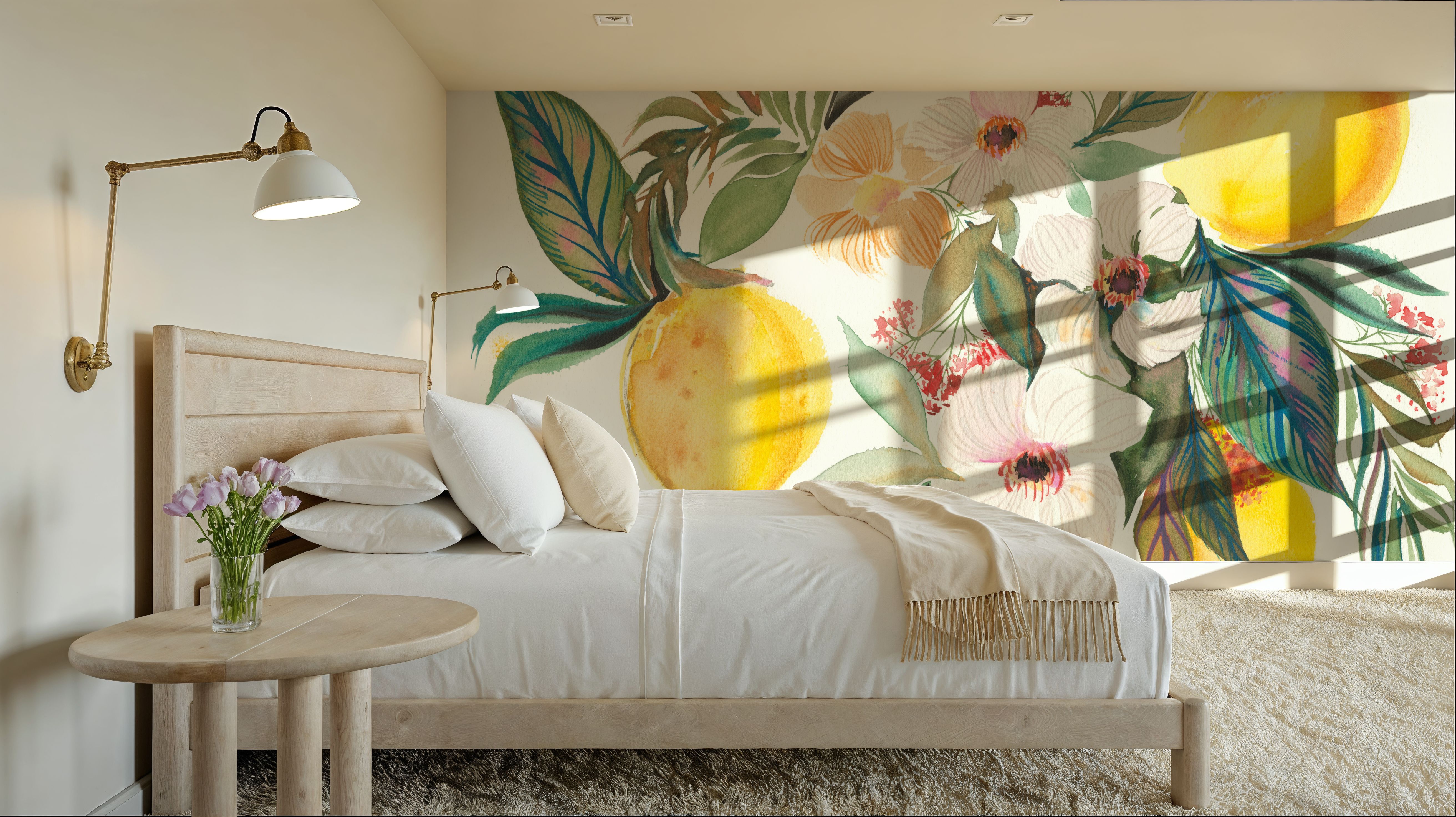 Citrus Summer I, Wallpaper