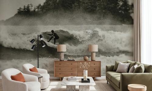 Pacific Surf II Sepia