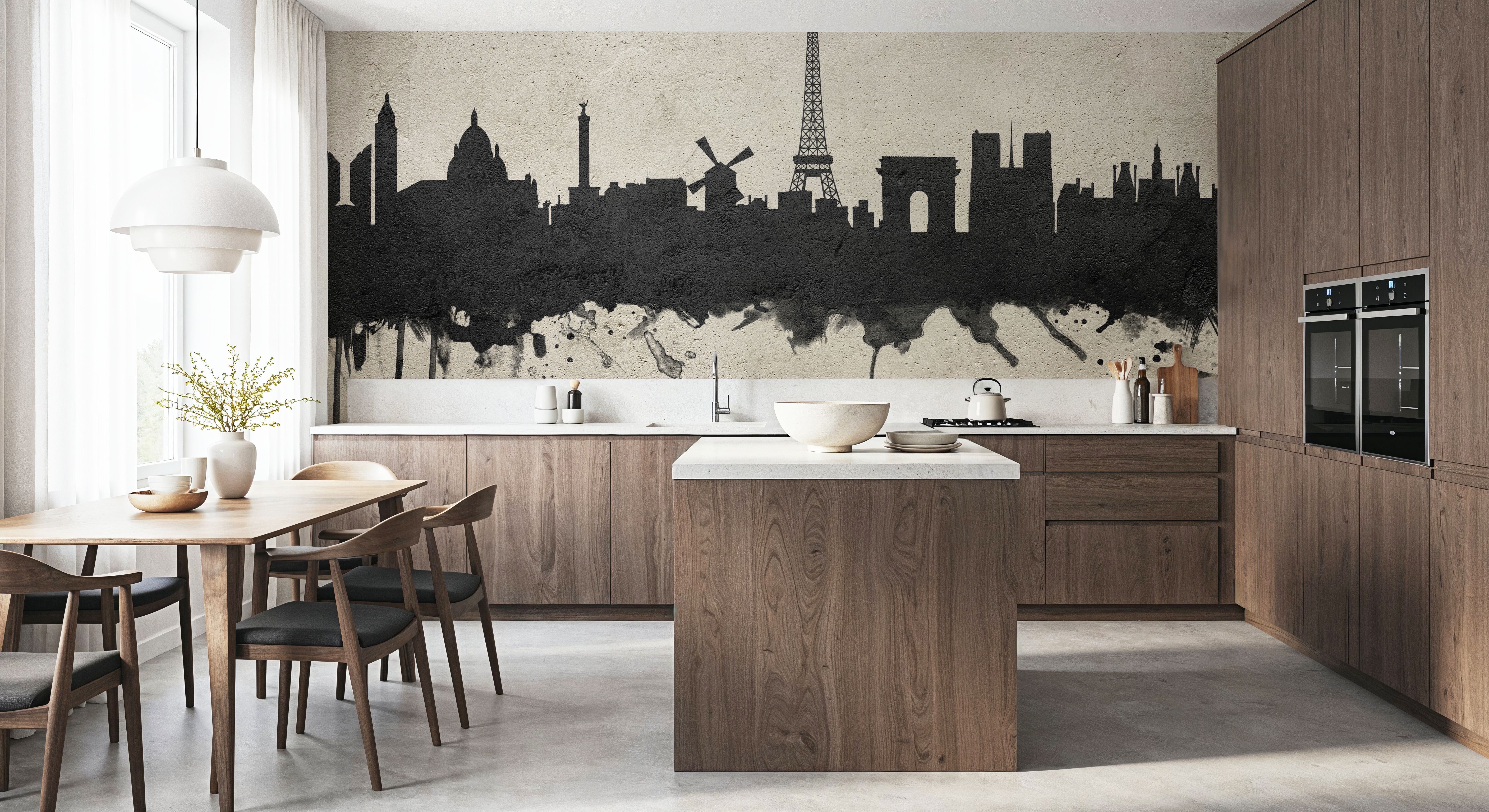Paris Skyline Concrete