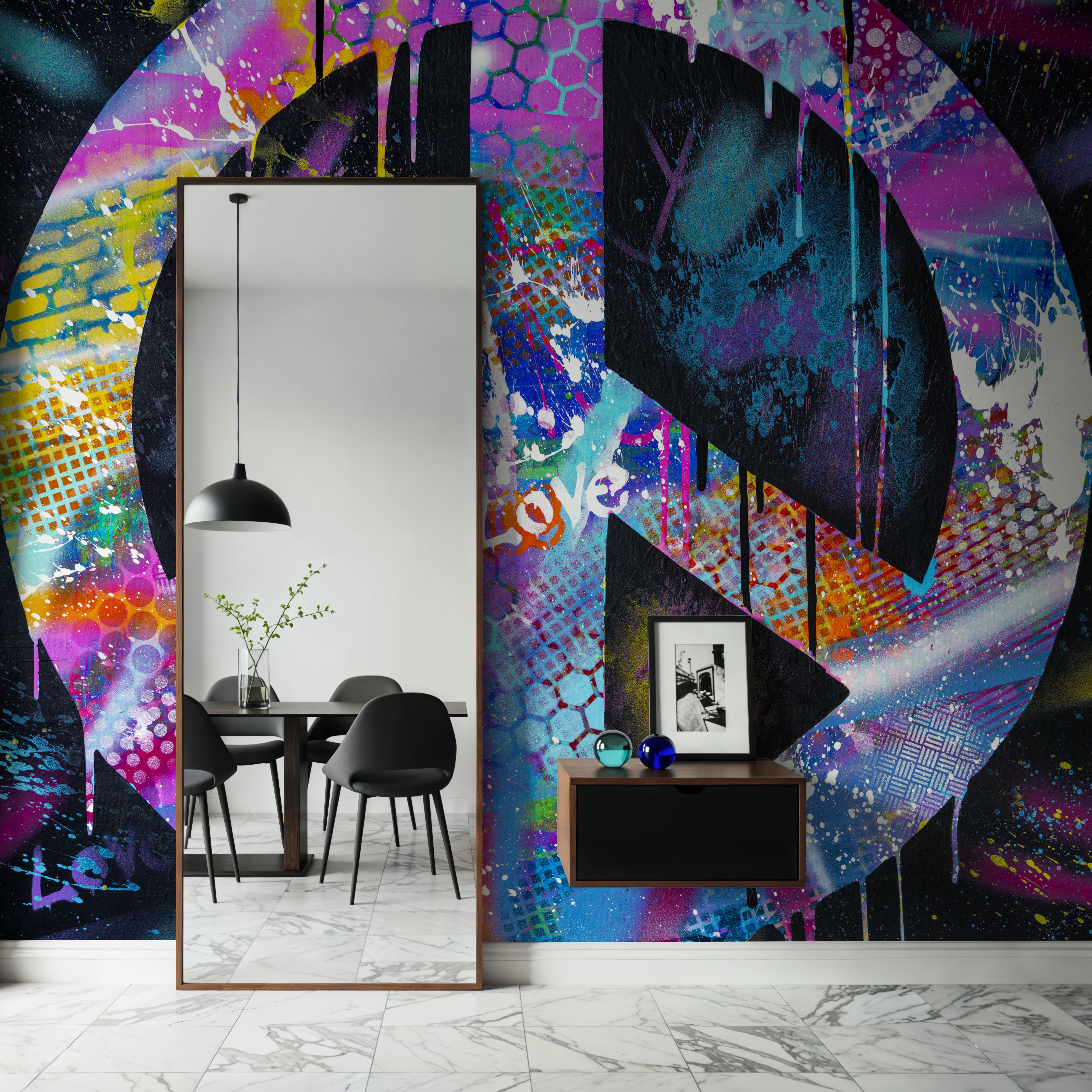Graffiti Peace Sign