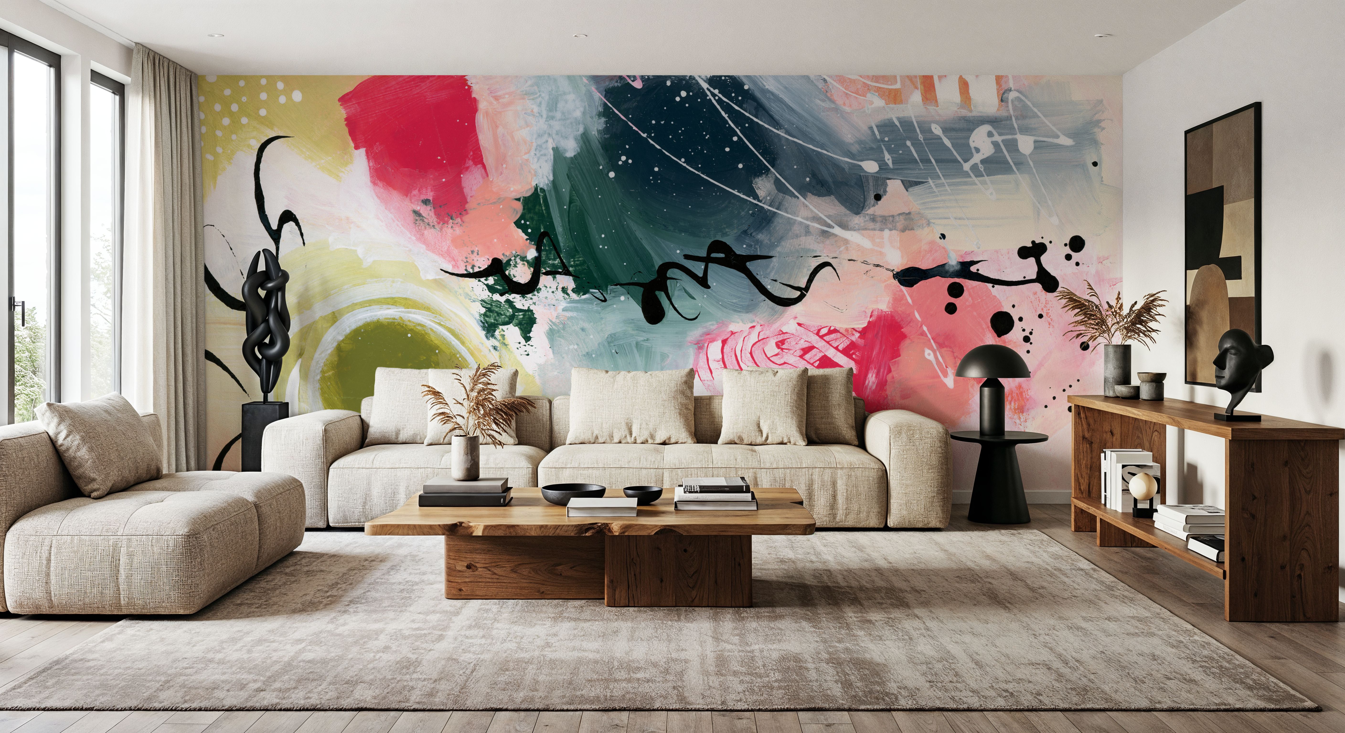 Graffiti Abstract II, Behang