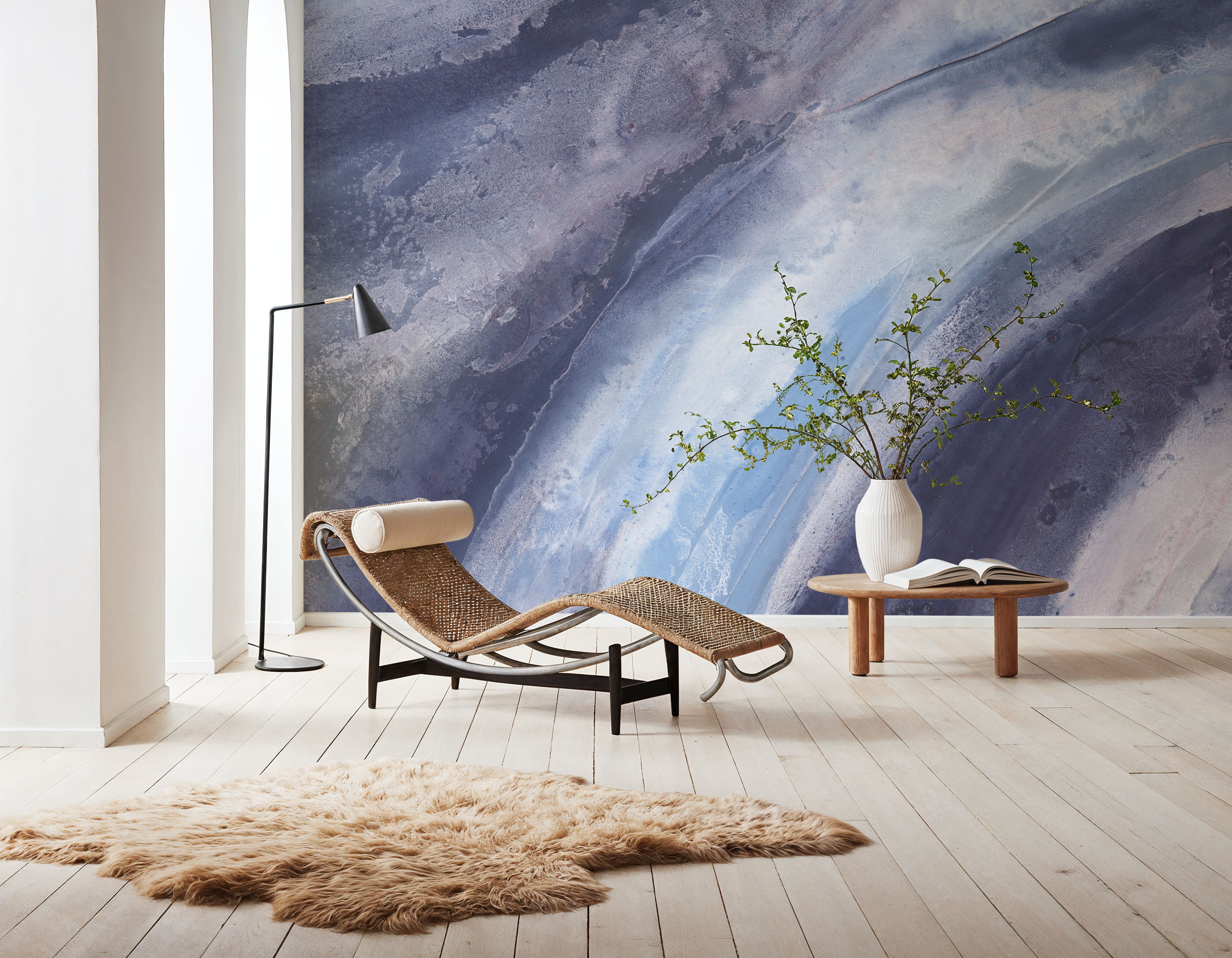 Dusk and Blue I, Wallpaper