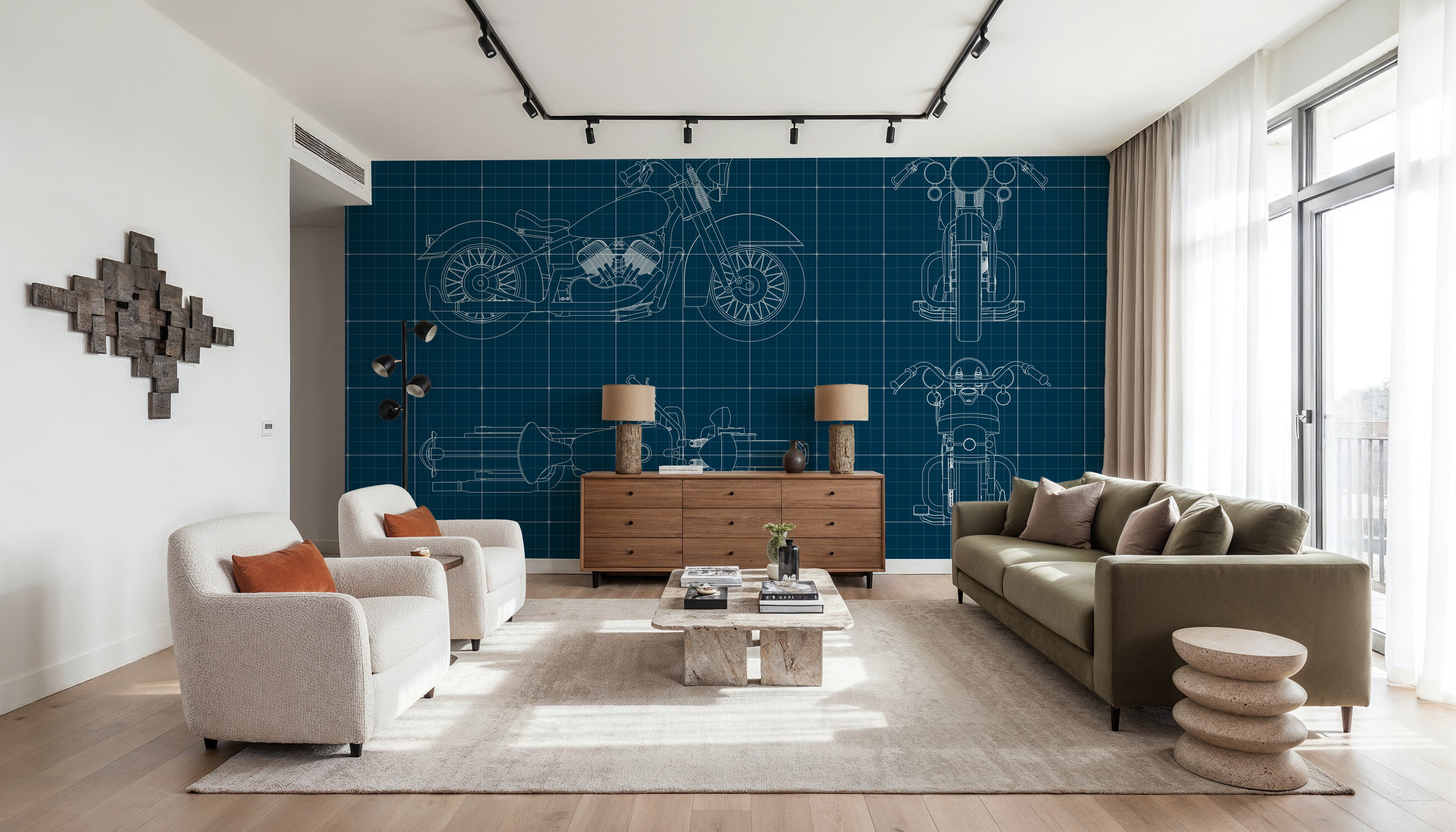 Motorcycle Blueprint