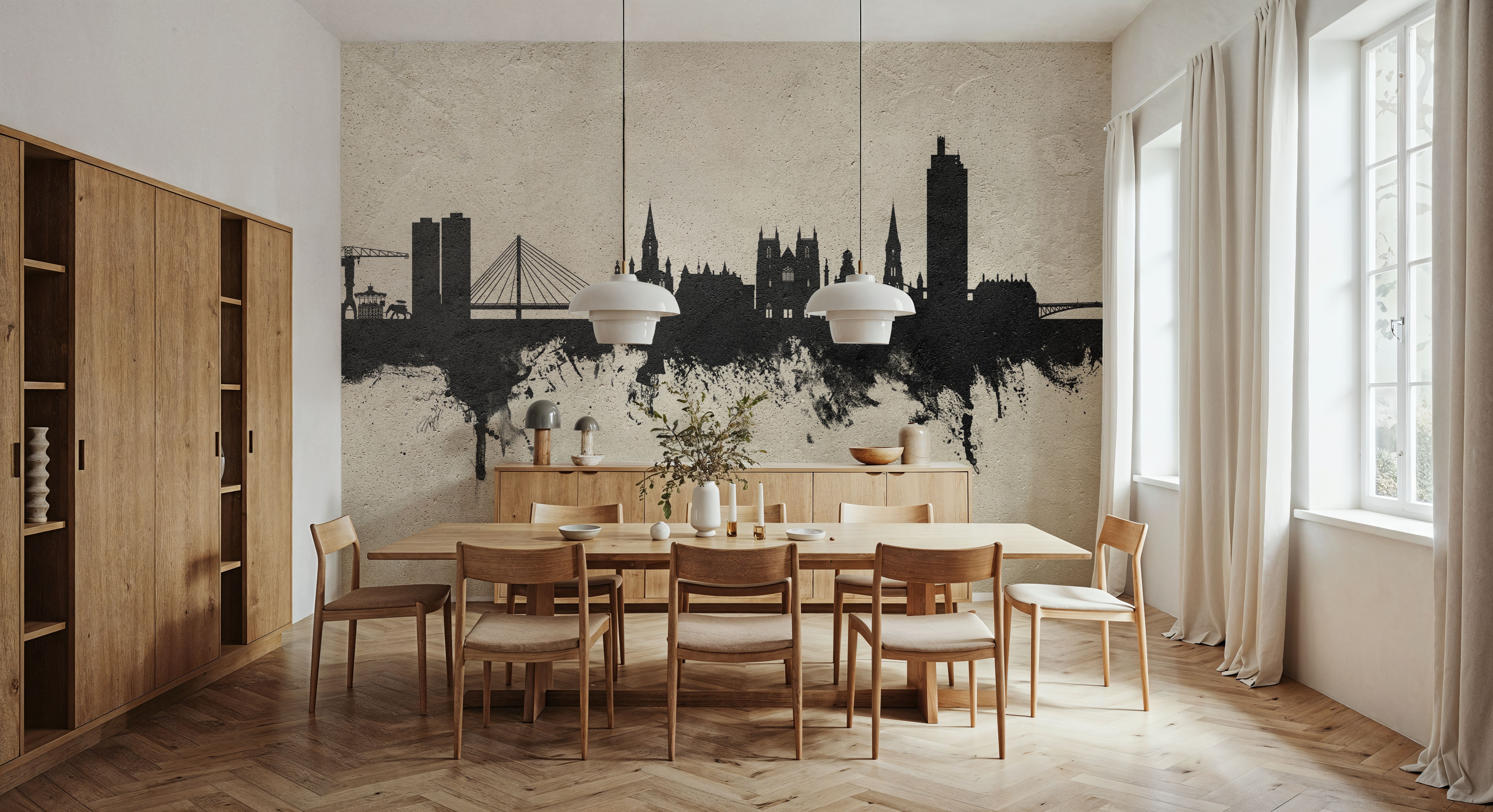 Nantes France Skyline Concrete