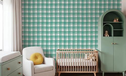 Summer Plaid Turqouise