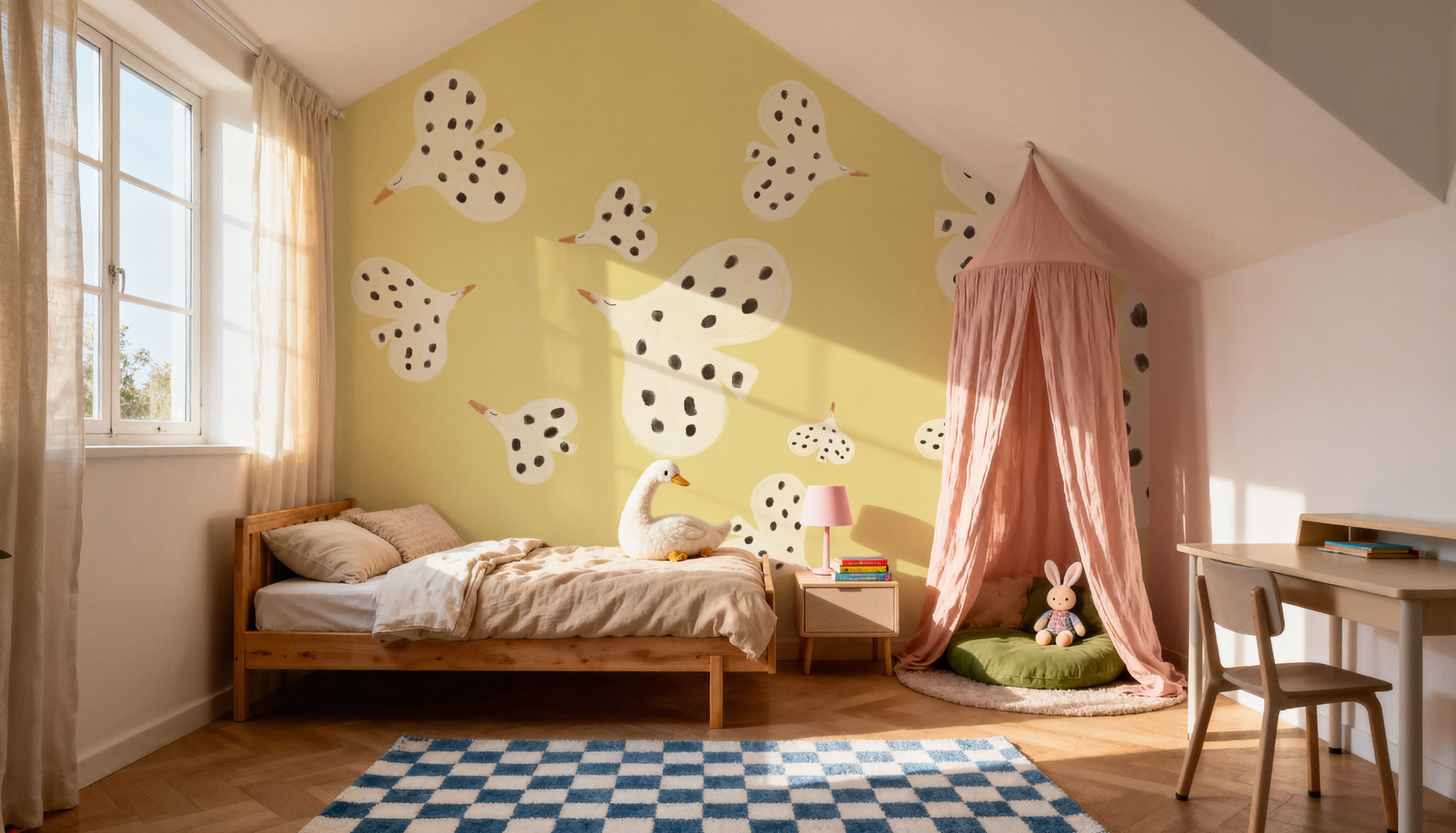 Birds Flying High, Sunshine, Wallpaper