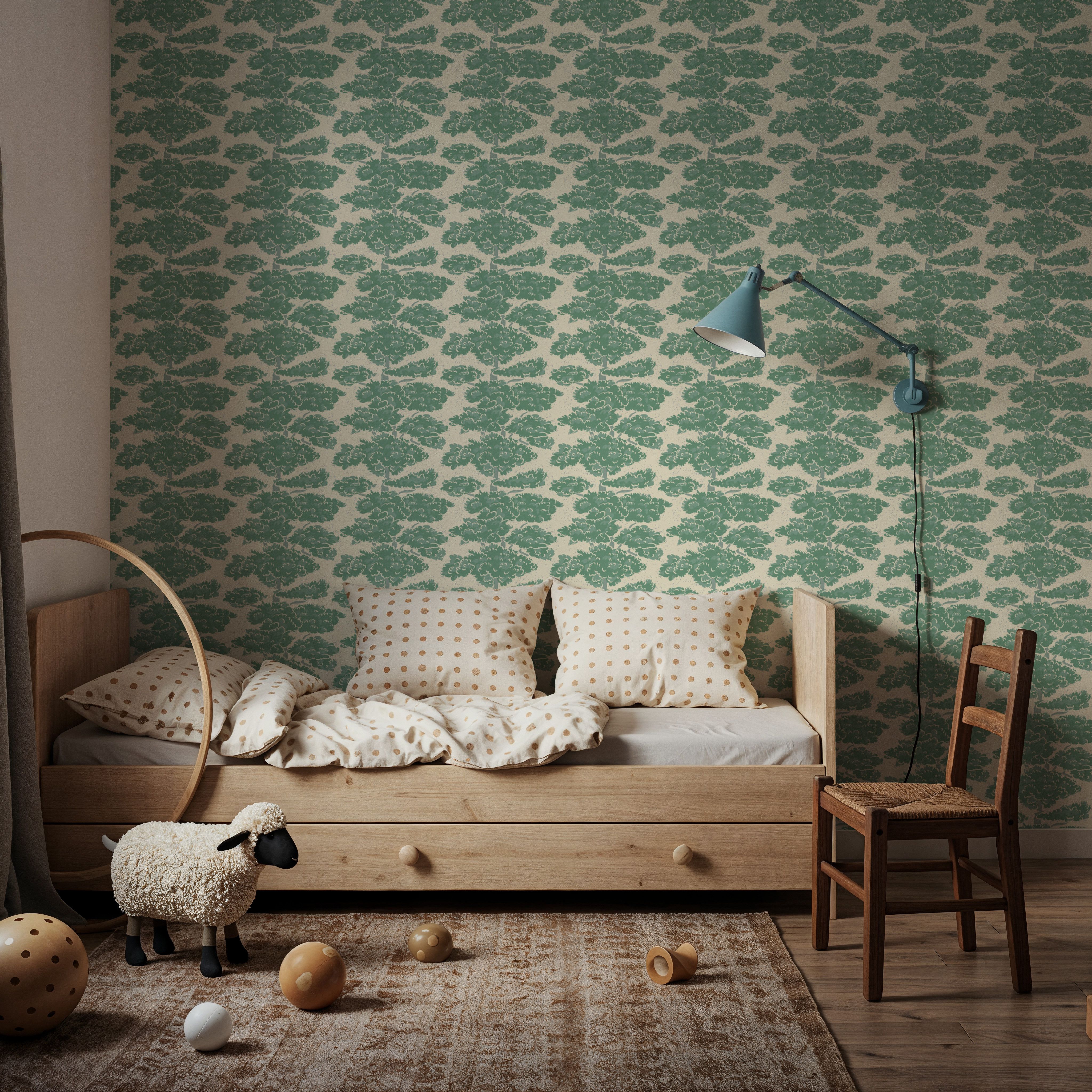 Treetop Fluff, French Green