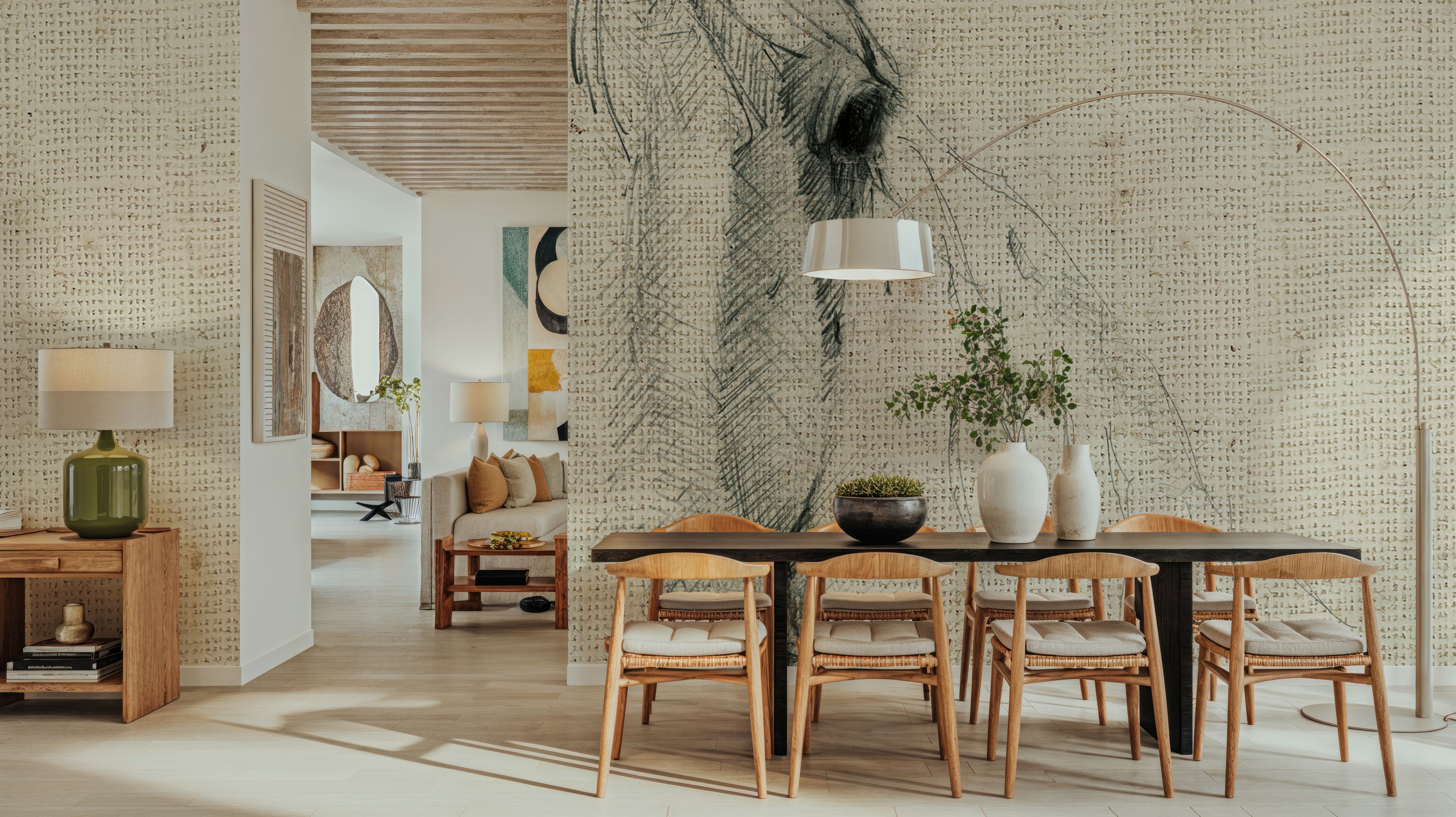 Horse Sketch on Burlap