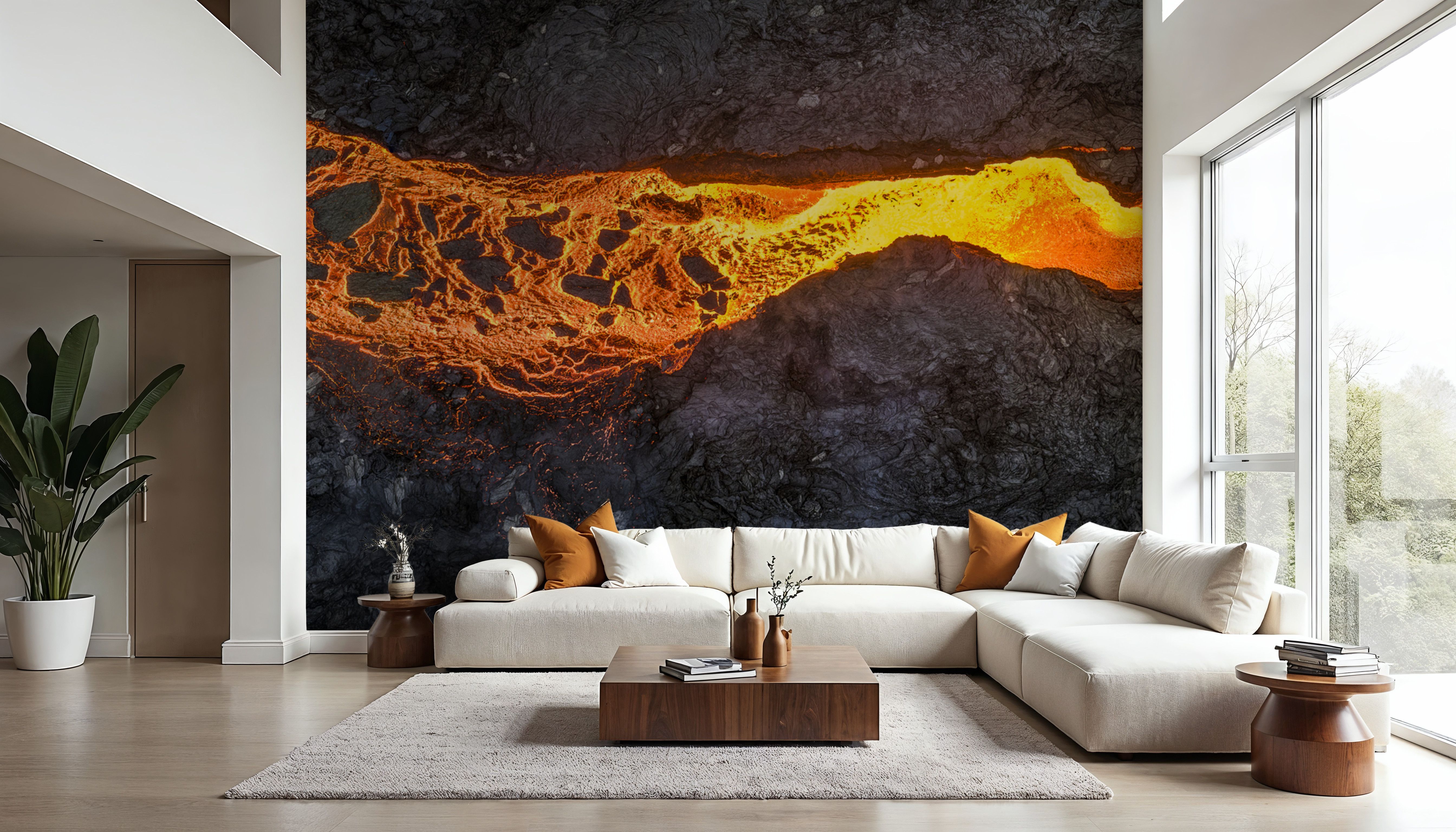 Lava Land, Wallpaper