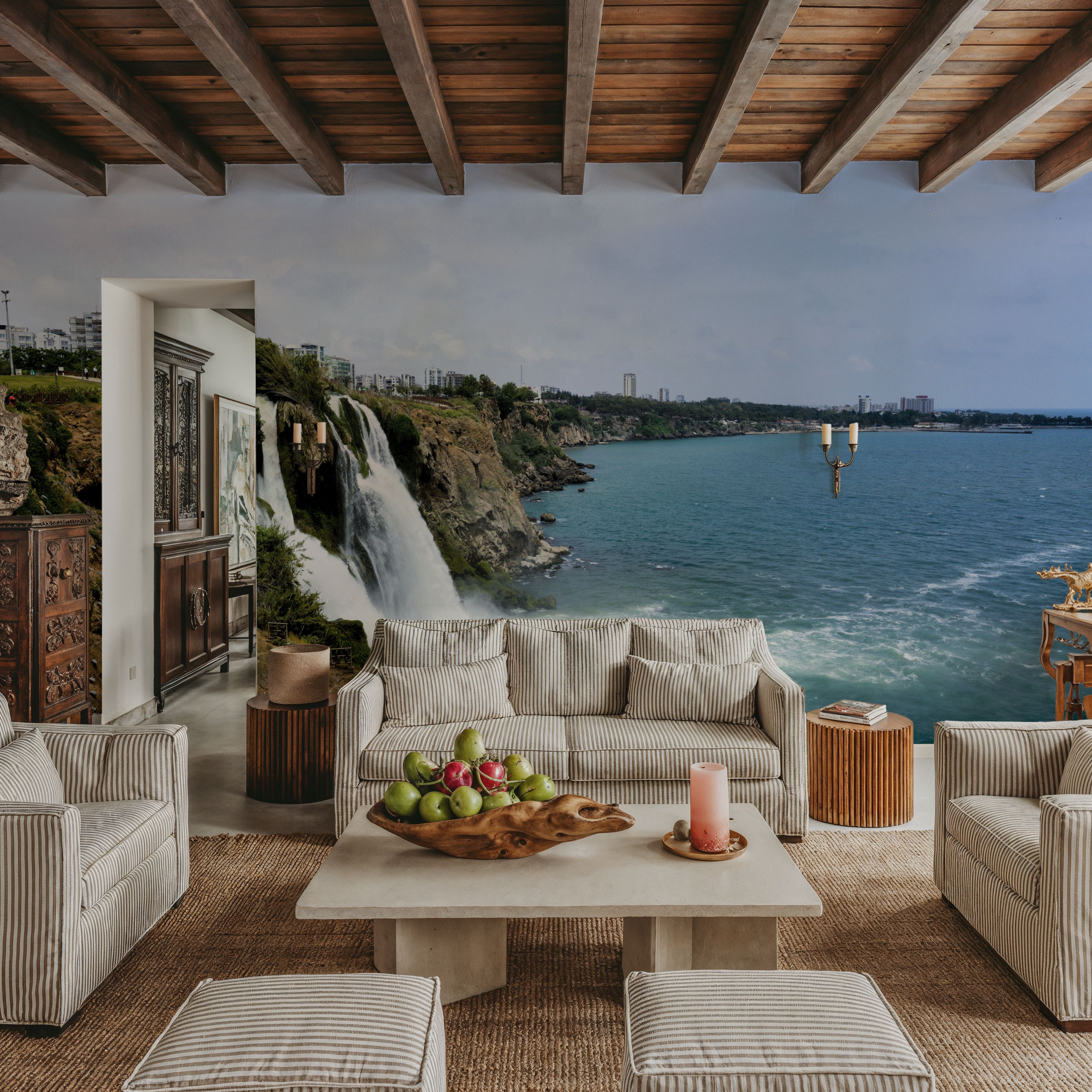 Coastal Cascade, Papier peint