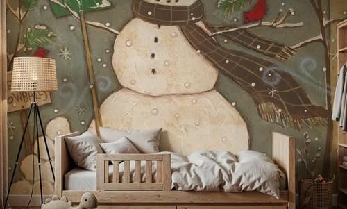 Seasonal Snowman I