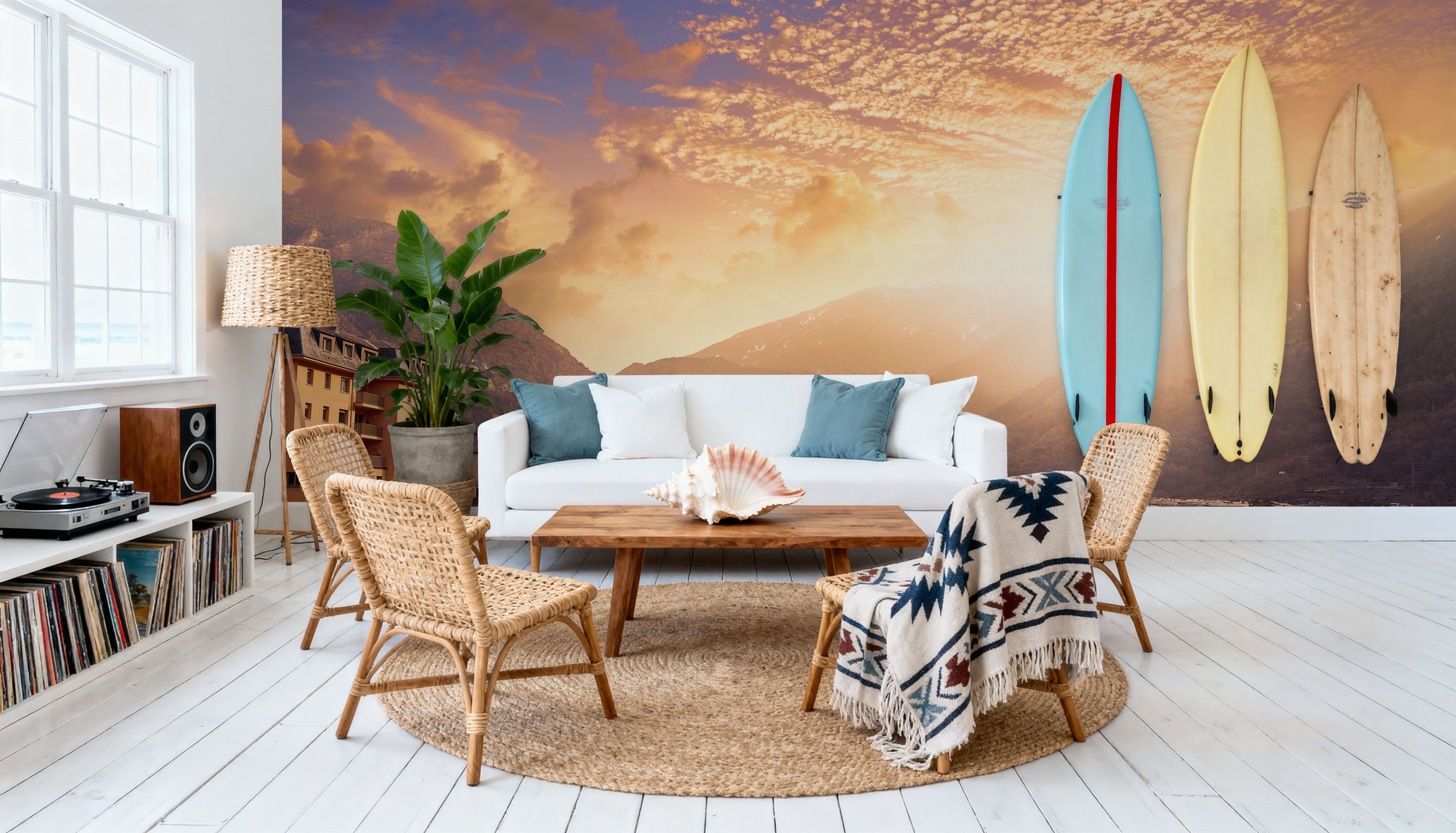 Mountain Twilight Village