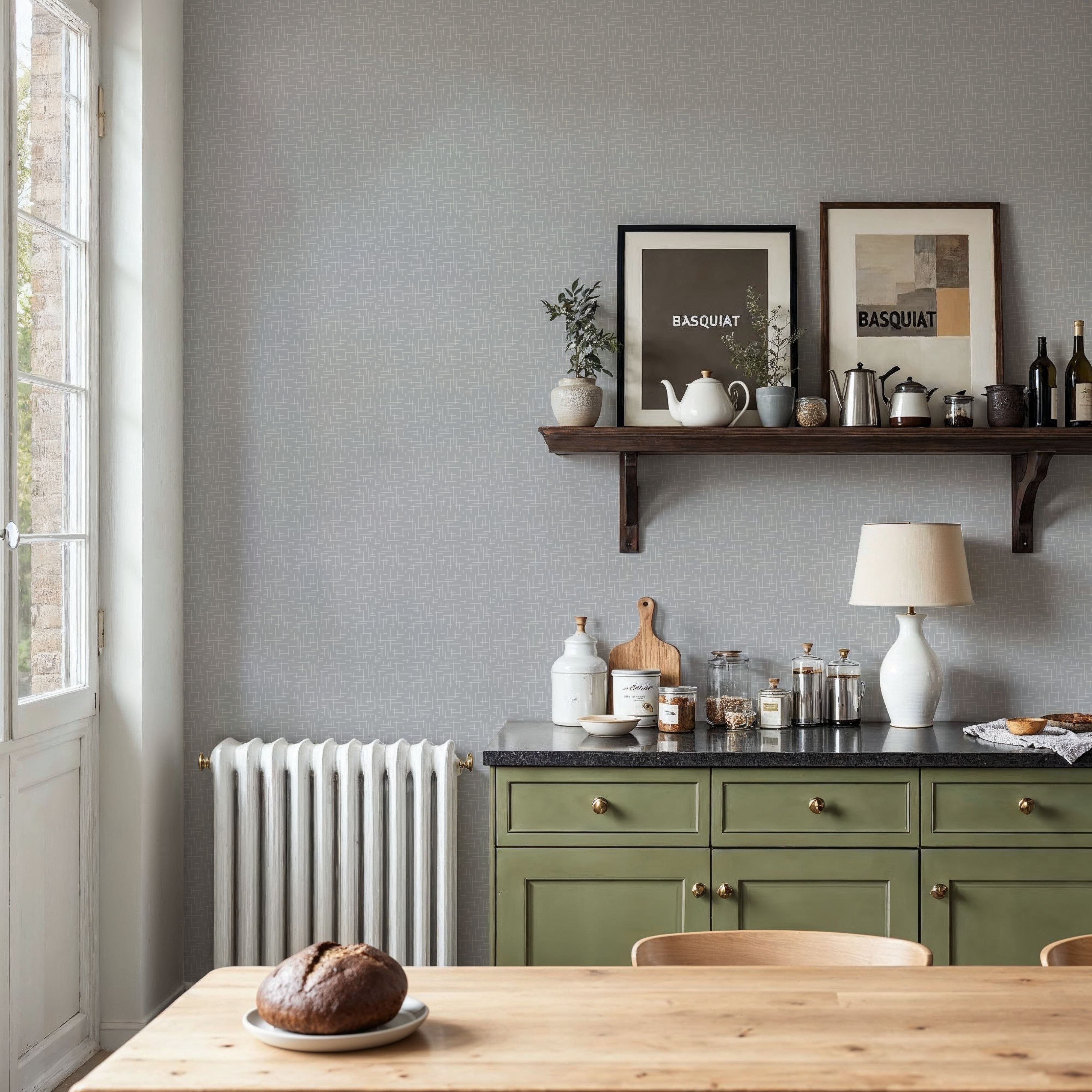 Clarke's, Papier peint