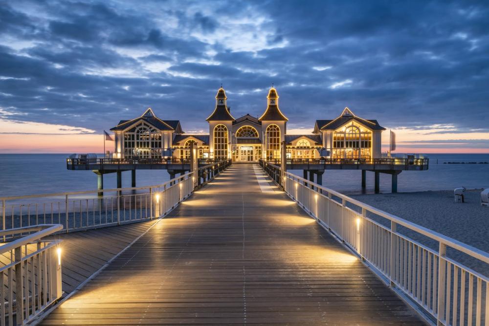 Sellin Pier at Night