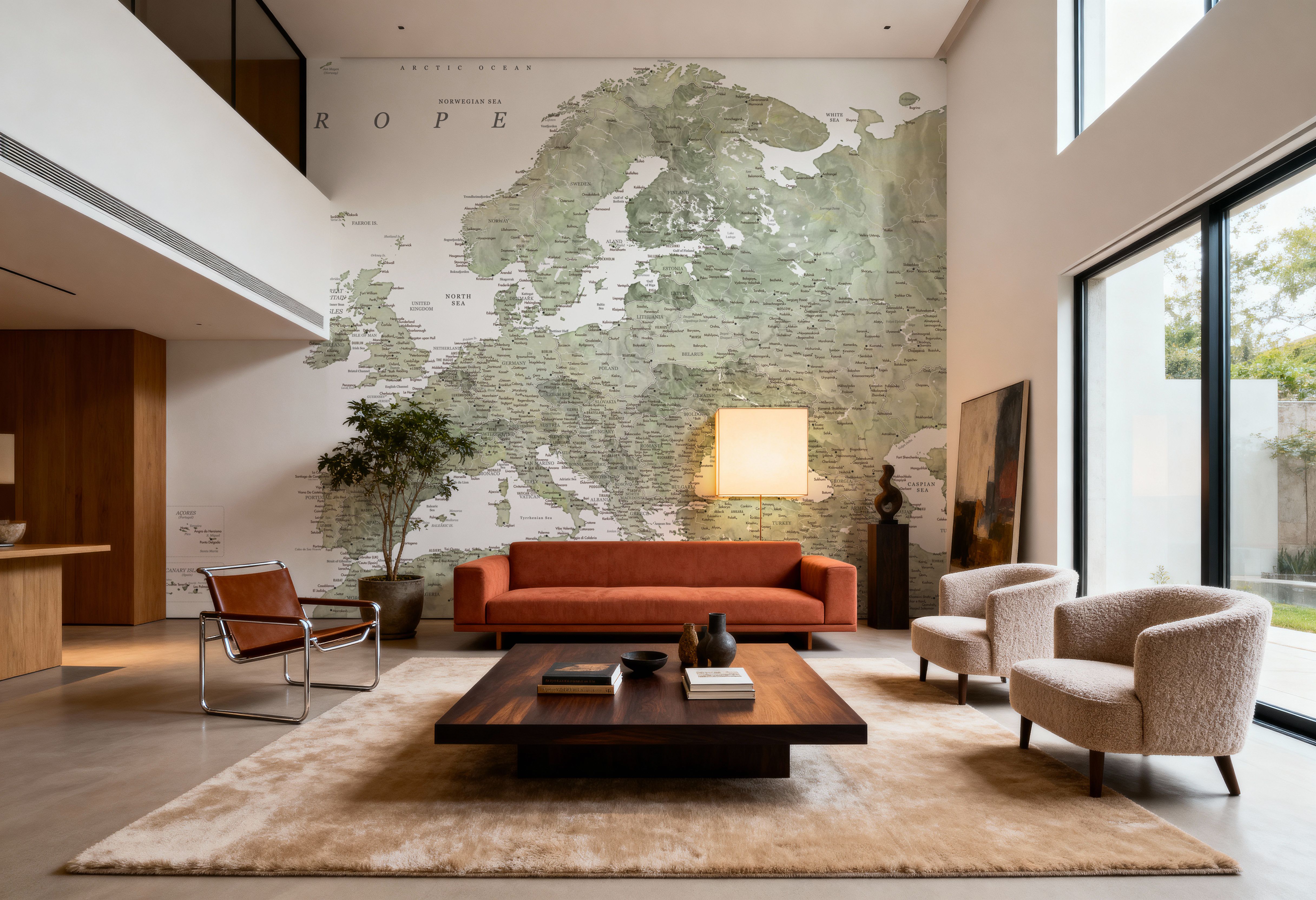 Europe Map Detailed - Livia