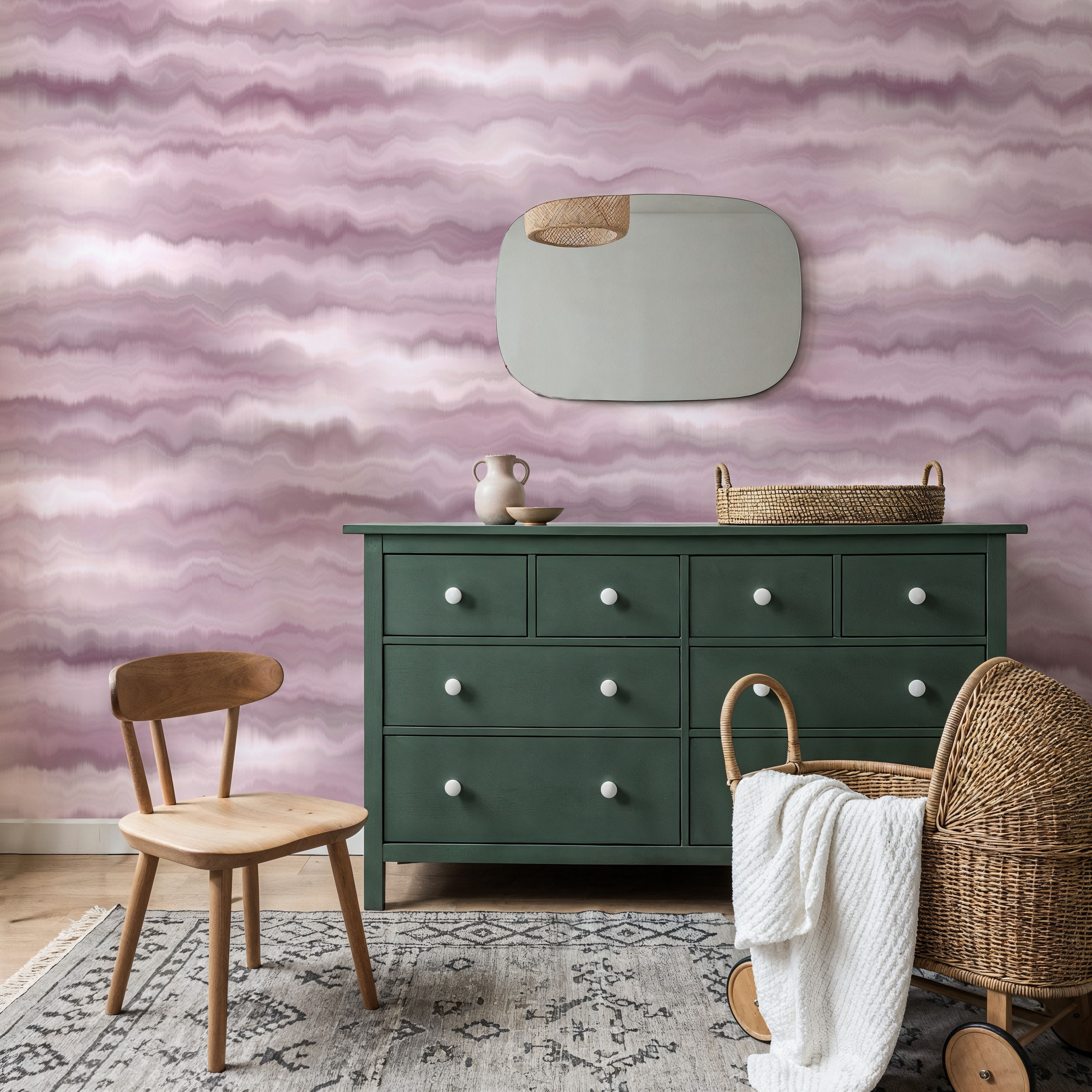 Moire Fumé, Cloud Rose